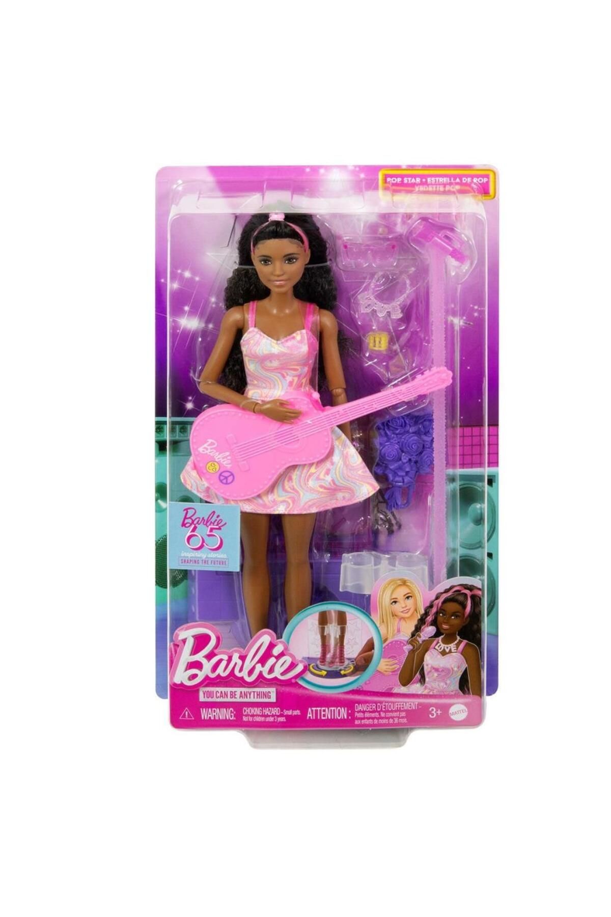 Skygo HRG43 Barbie 65. Yıl Deluxe Kariyer Bebekleri - Pop Yıldızı