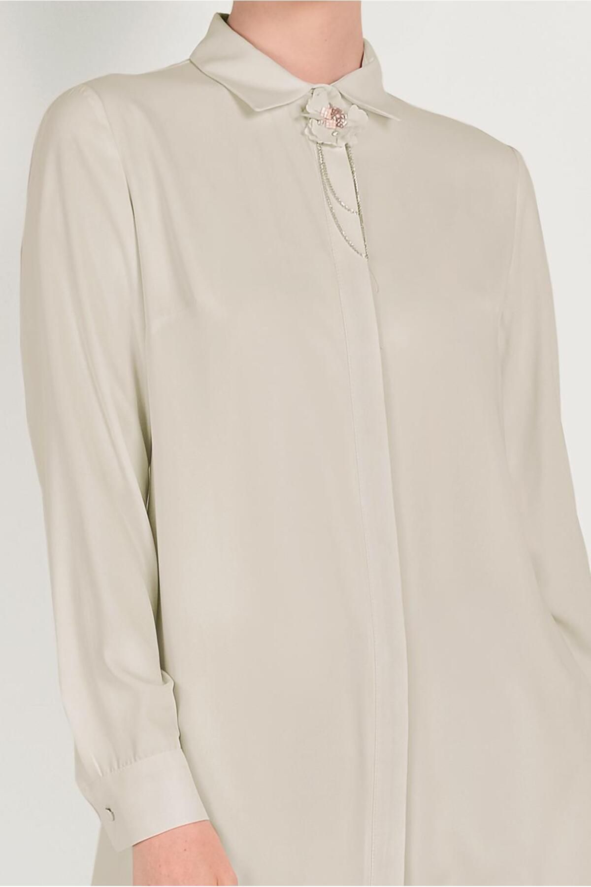 Alvina-Classic Tunic with Hidden Buttons 40442 4