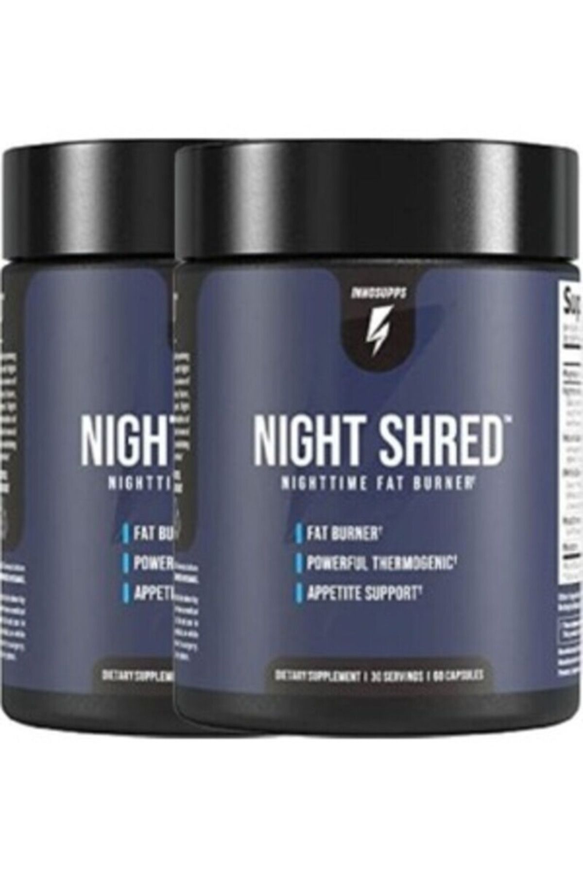 Natural Creams Night Shread Time Fat Burner Gece Yağ Yakma 60 Lı X 2 ADET