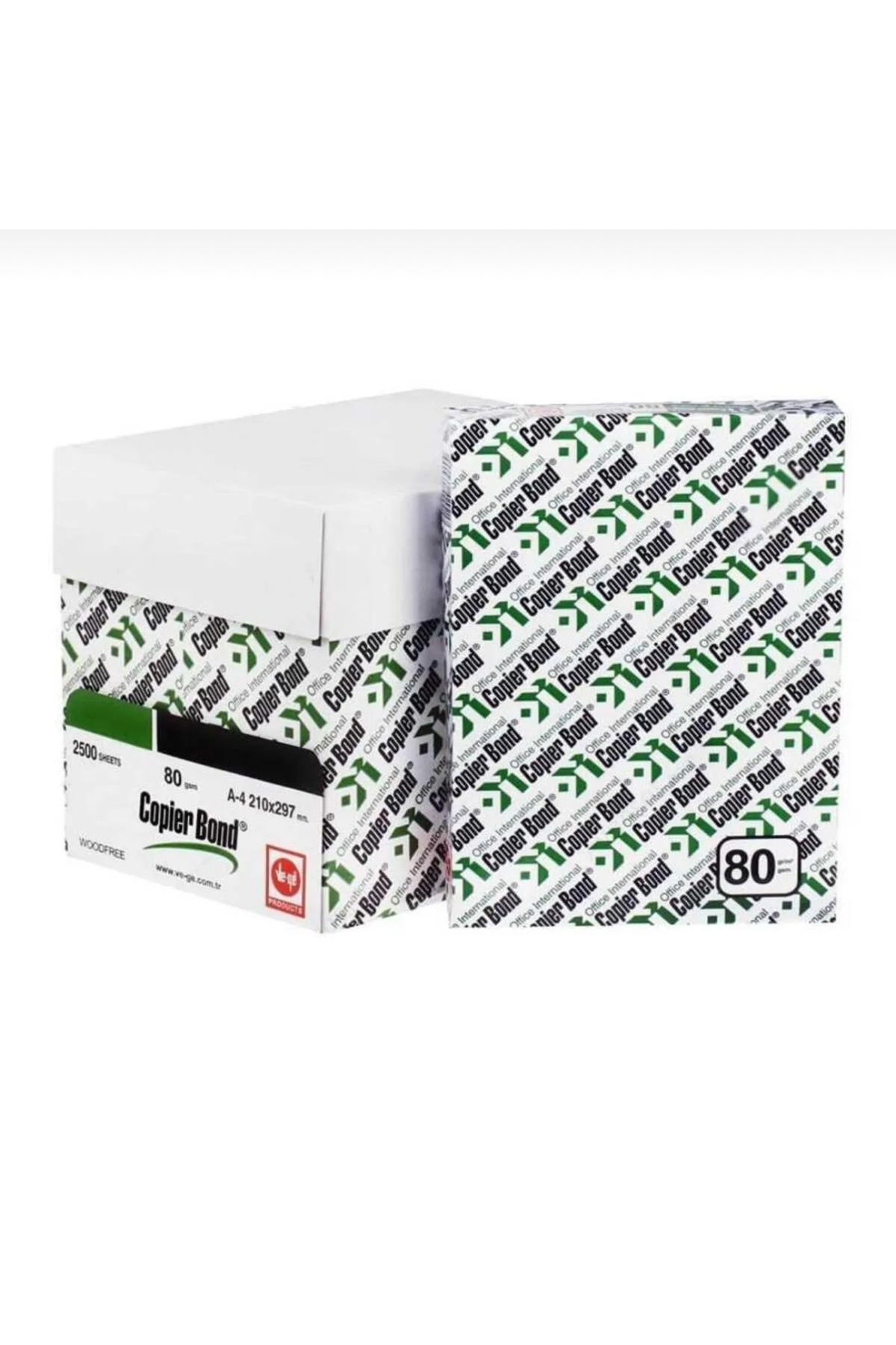 copierbond A4 Fotokopi Kağıdı 80gr 1 Koli 5 Paket 2500 Sayfa