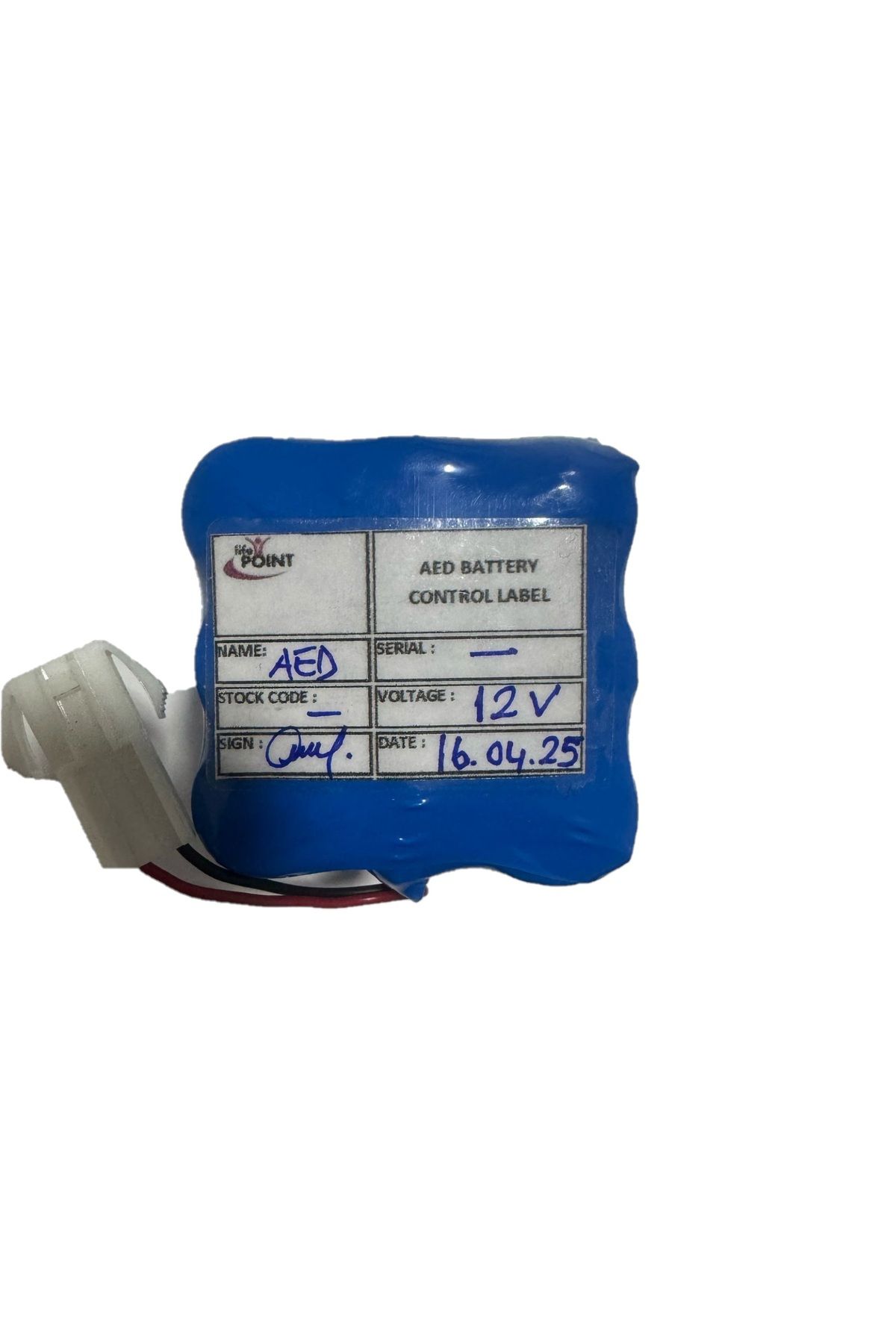 Metsis life point aed defibirlatör bataryası