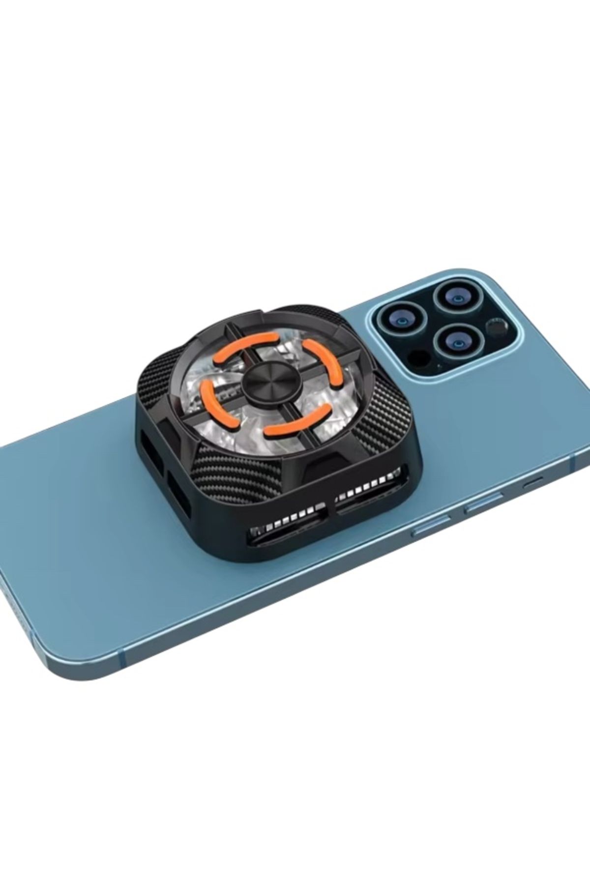 ROSEPREMİUM X79 Manyetik Cep Telefon Soğutma Fanı Radyatör Soğutucu Kablolu Işıklı