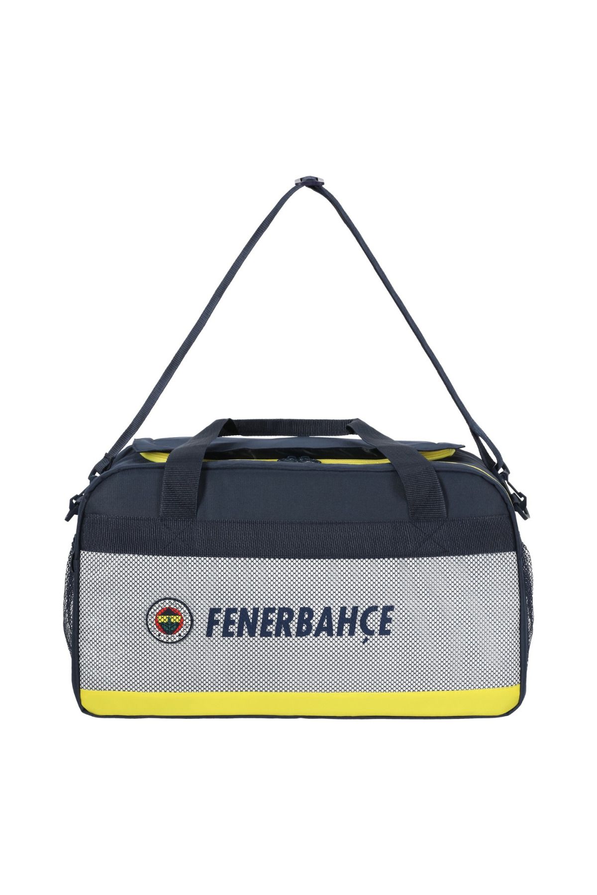 Fenerbahçe FB Lisanslı Fenerbahçe Logolu Fermuarlı Spor Çantası