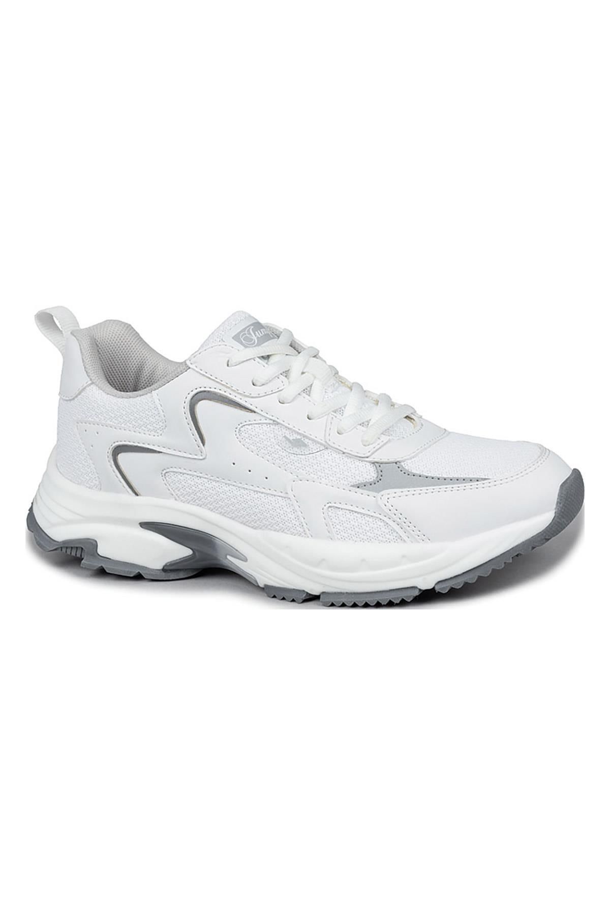 Jump 32900 Beyaz Kadın Sneaker Günlük Spor Ayakkabı
