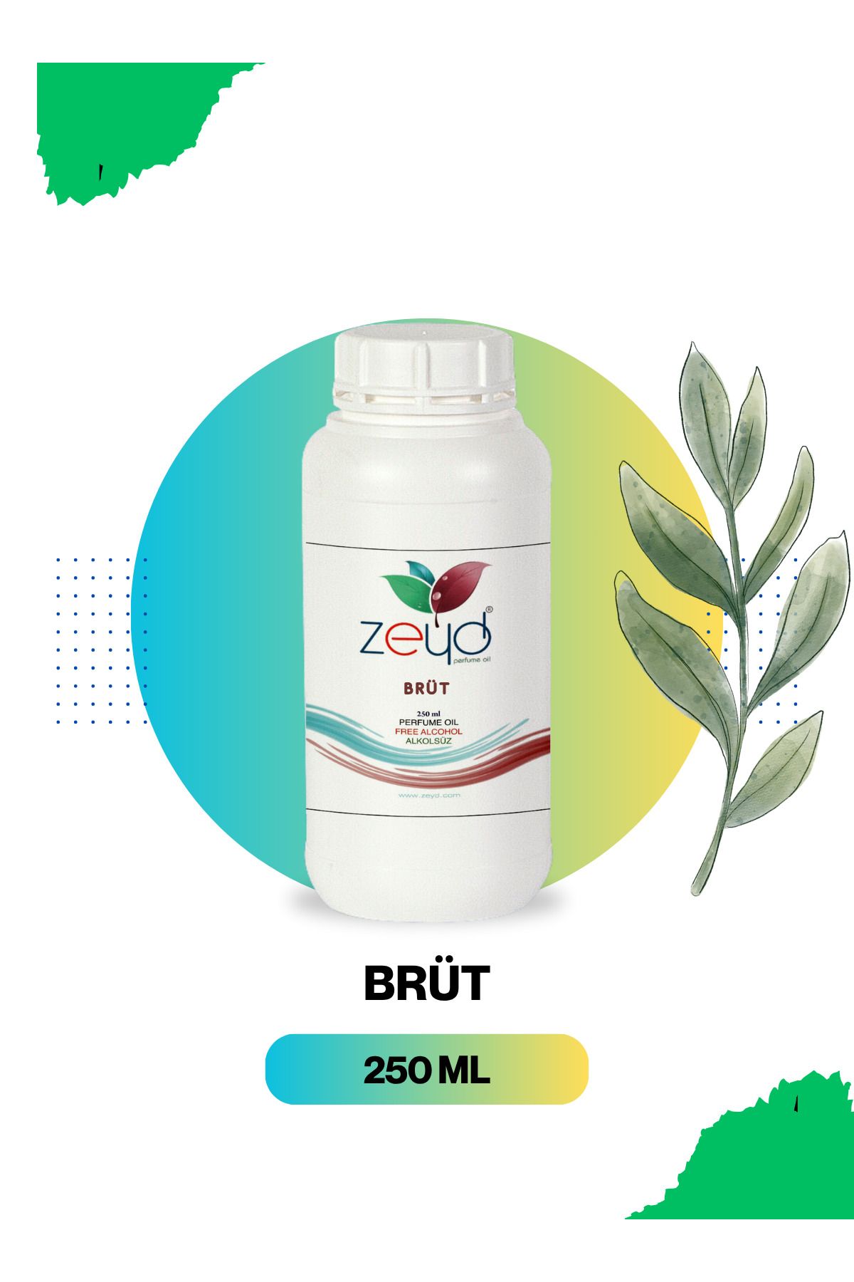 zeyd Brüt Litrelik 250 ml