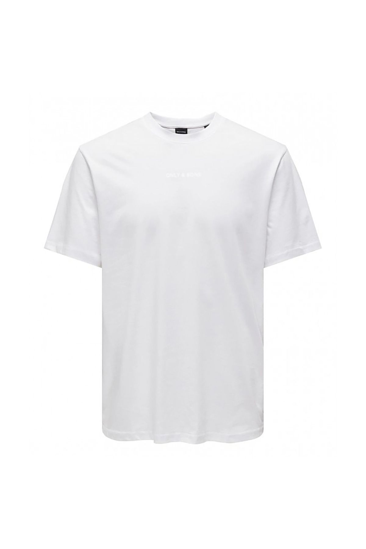 تی شرت سفید مردانه LIFE REG TEXT SS TEE NOOS Only Sons Only & Sons