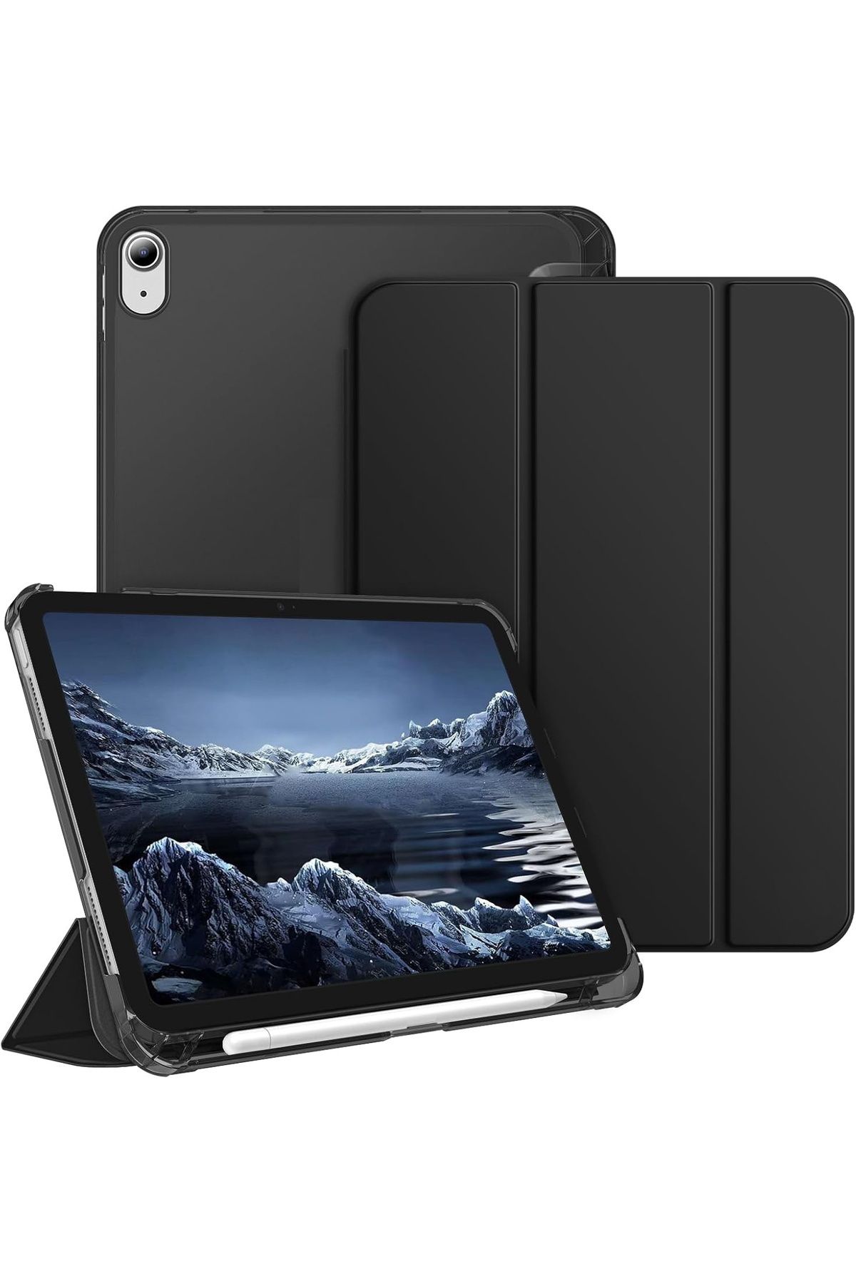 Store İpad 11.nesil A16 2025/10. Nesil Uyumlu Kılıf Flip Cover Kalem Bölmeli Uyku Modlu