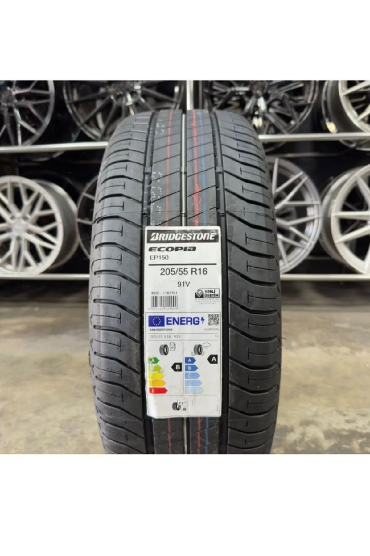 Bridgestone 205/55 R16 91V Bridgestone Ecopia Yazlık Lastik 2025 Üretim