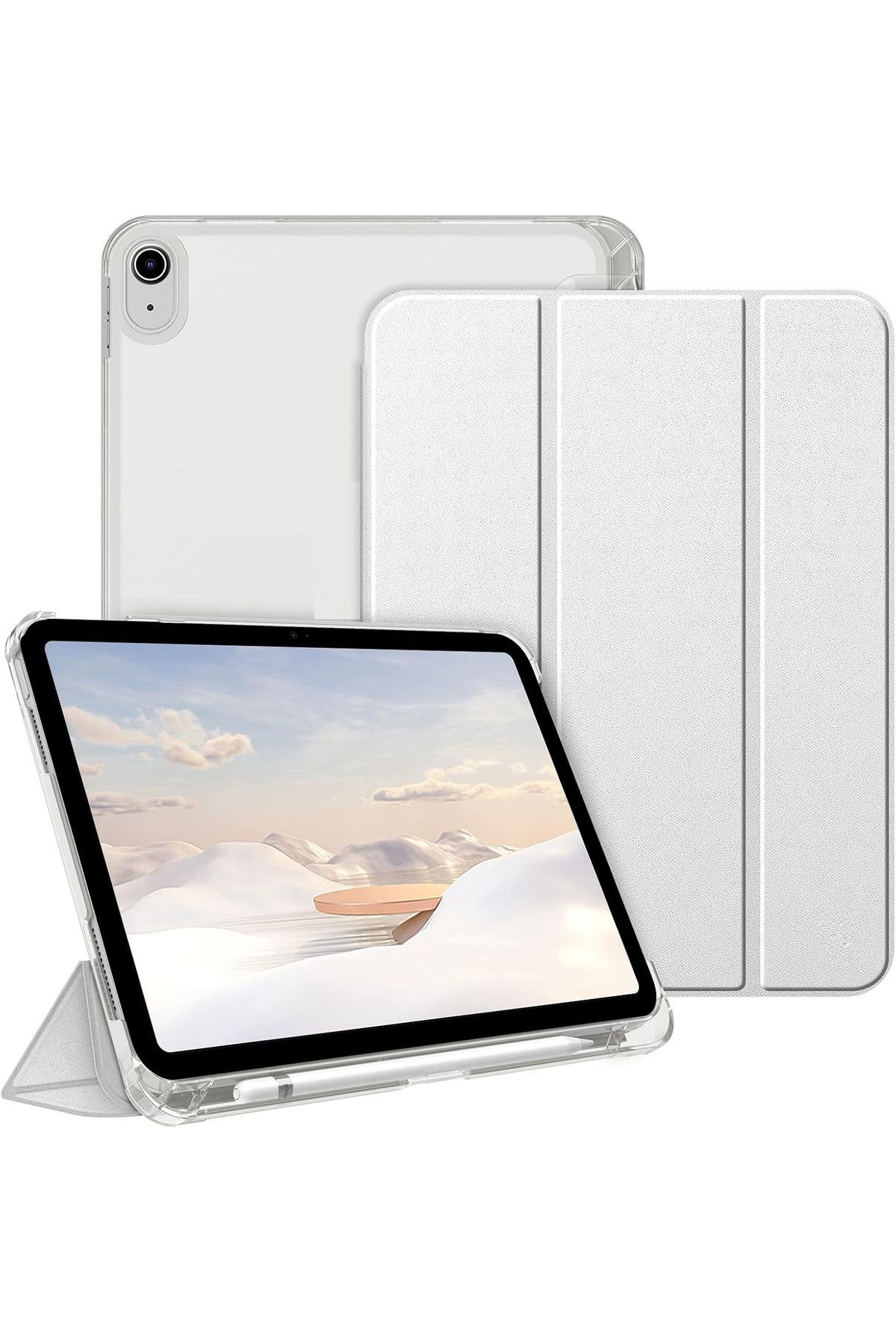 Store İpad 11. Nesil A16 11inç/10.nesil 10.9inç 2025 Uyumlu Kılıf Flip Cover Kalem Bölmeli Pc Case