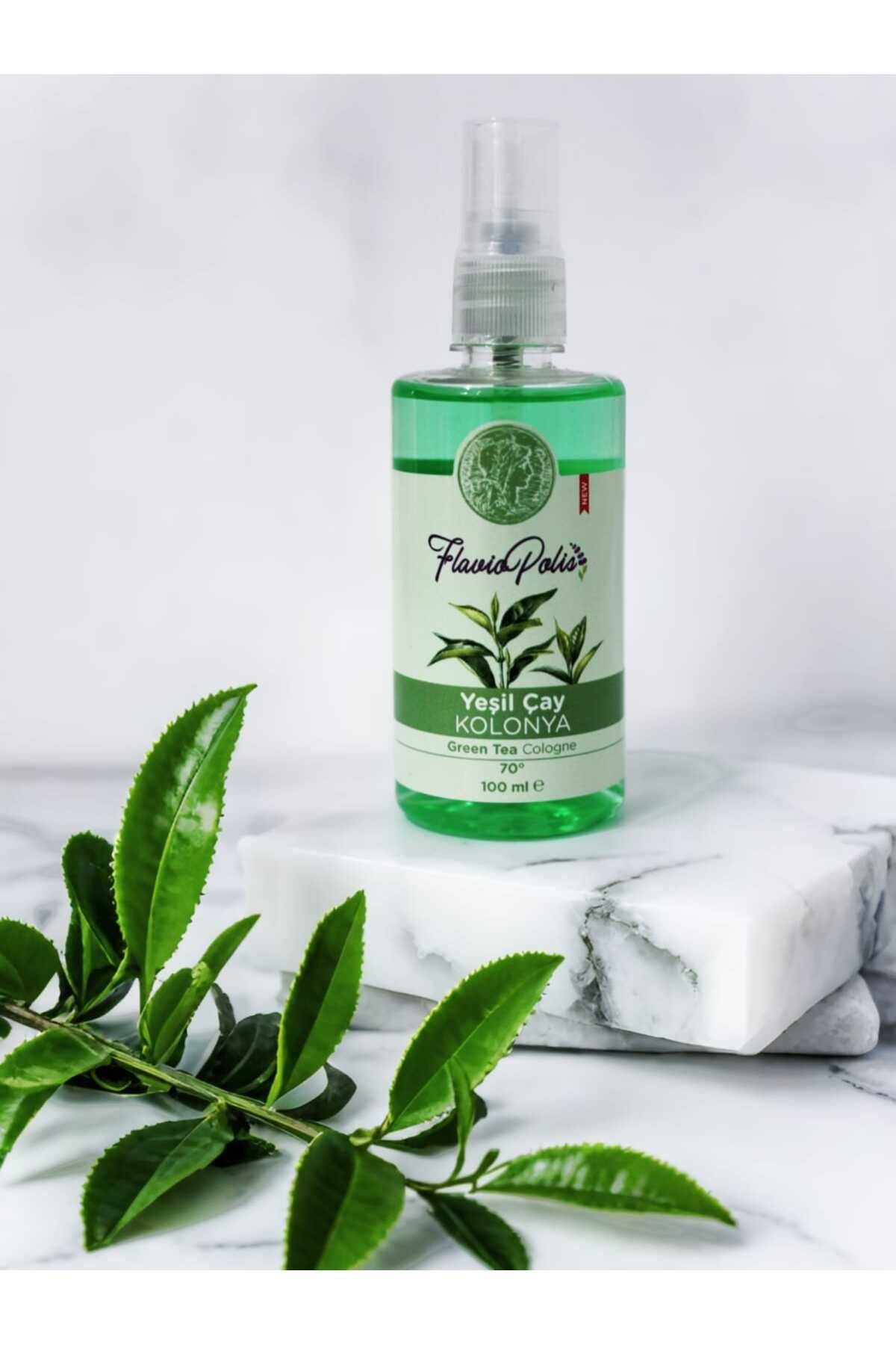 FLAVİOPOLİS FlavioPolis Yeşil Çay Kolonyası 100ml Sprey Şişe