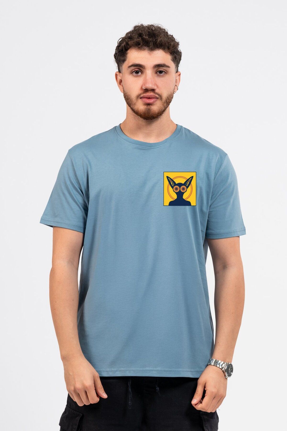 LUMARTA Regular Darko Baskılı Tshirt