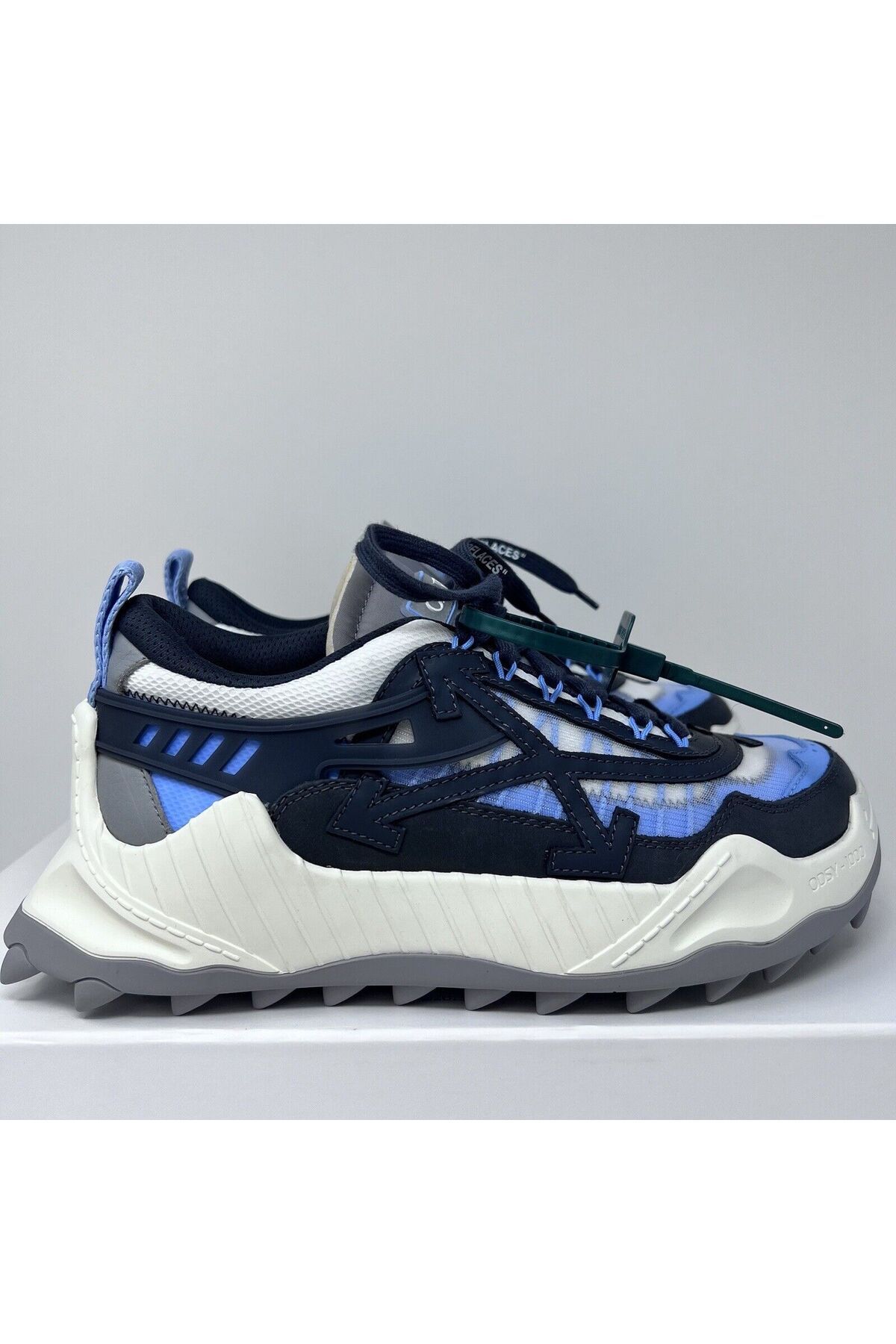 OFF WHITE Kalın Tırtıklı Taban Sneakers