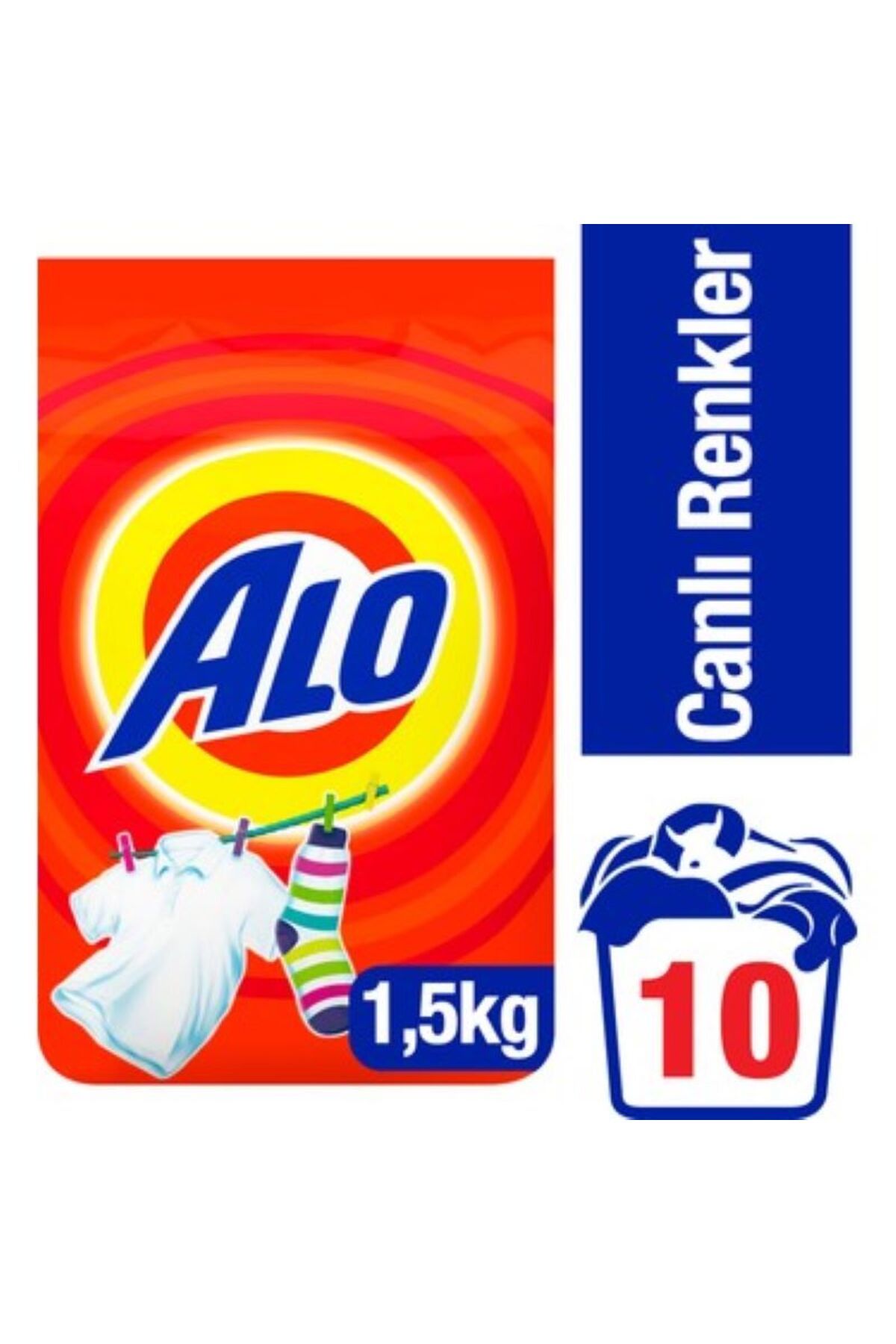 Alo AUT 1,5 KG BEYAZ RENKLİ ÇAMAŞIR DETERJANI