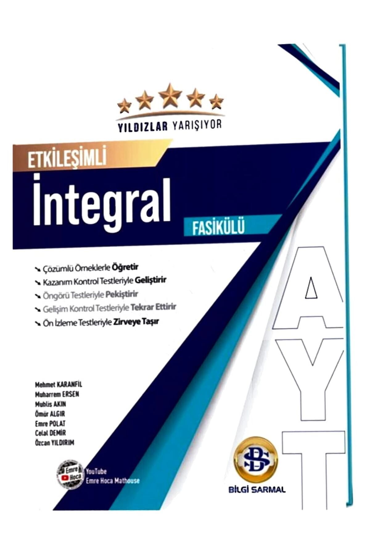 AV YAYINLARI Bilgi Sarmal AYT İntegral Yıldızlar Yarışıyor Etkileşimli Fasikülü