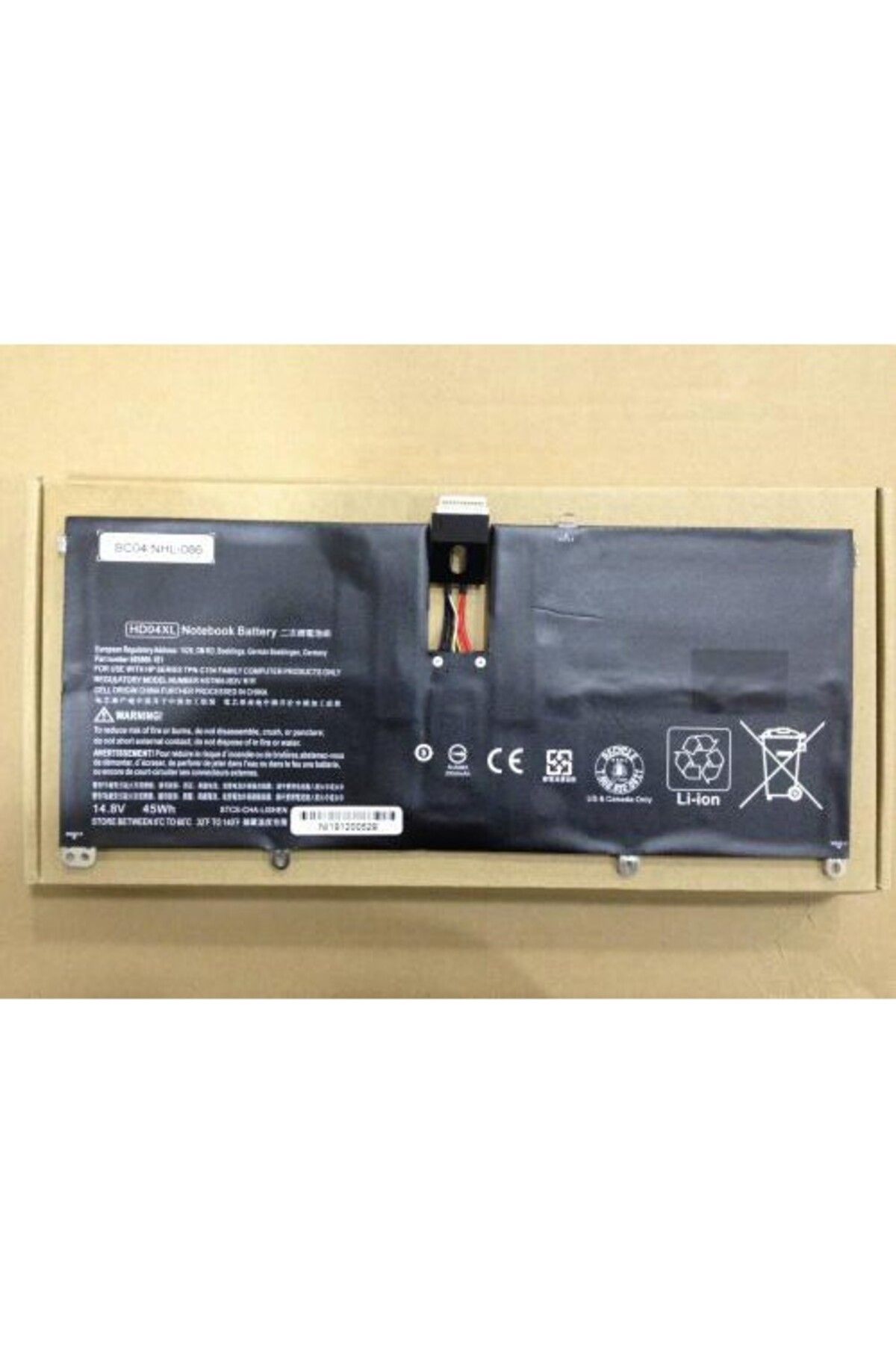 NION Hp Spectre Xt 13-2310ET E1T87EA uyumlu Notebook Batarya - Pil
