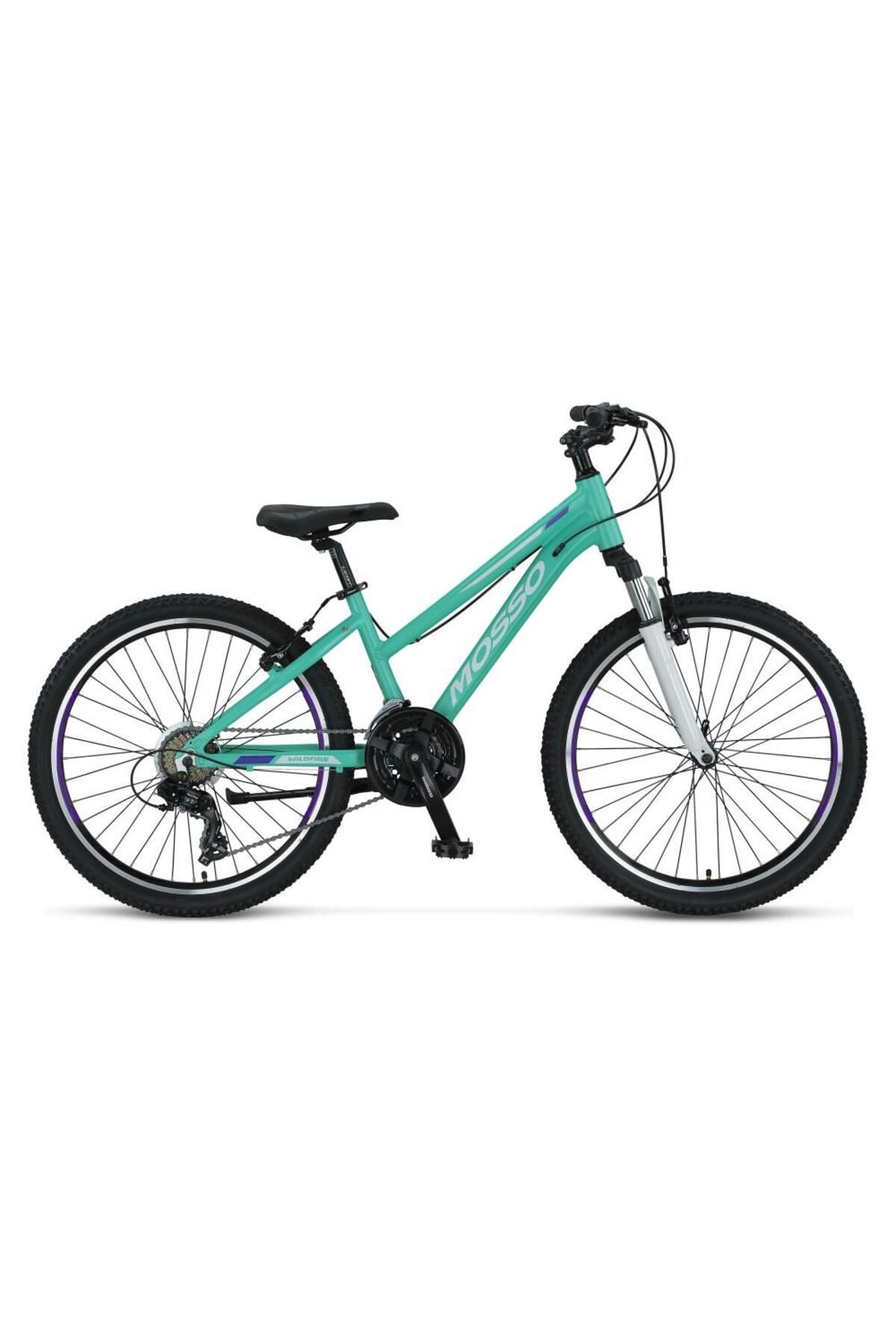 Mosso Wildfire L 24 Jant 13 K V 21 SPD Dağ Bisikleti Emerald/Mor
