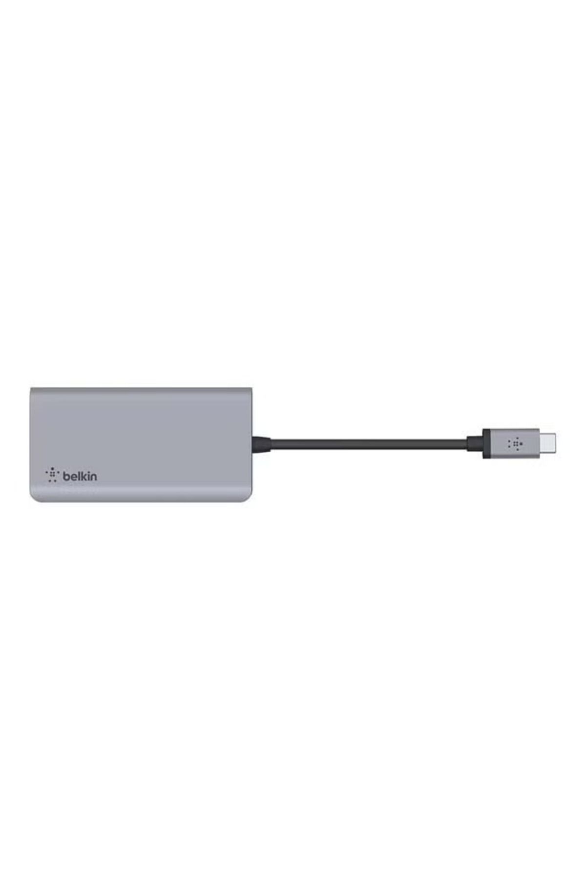 Belkin-4 In 1 USB C MultiPort Adapter With 4K HDMI 100W Power Delivery Pass Through 3