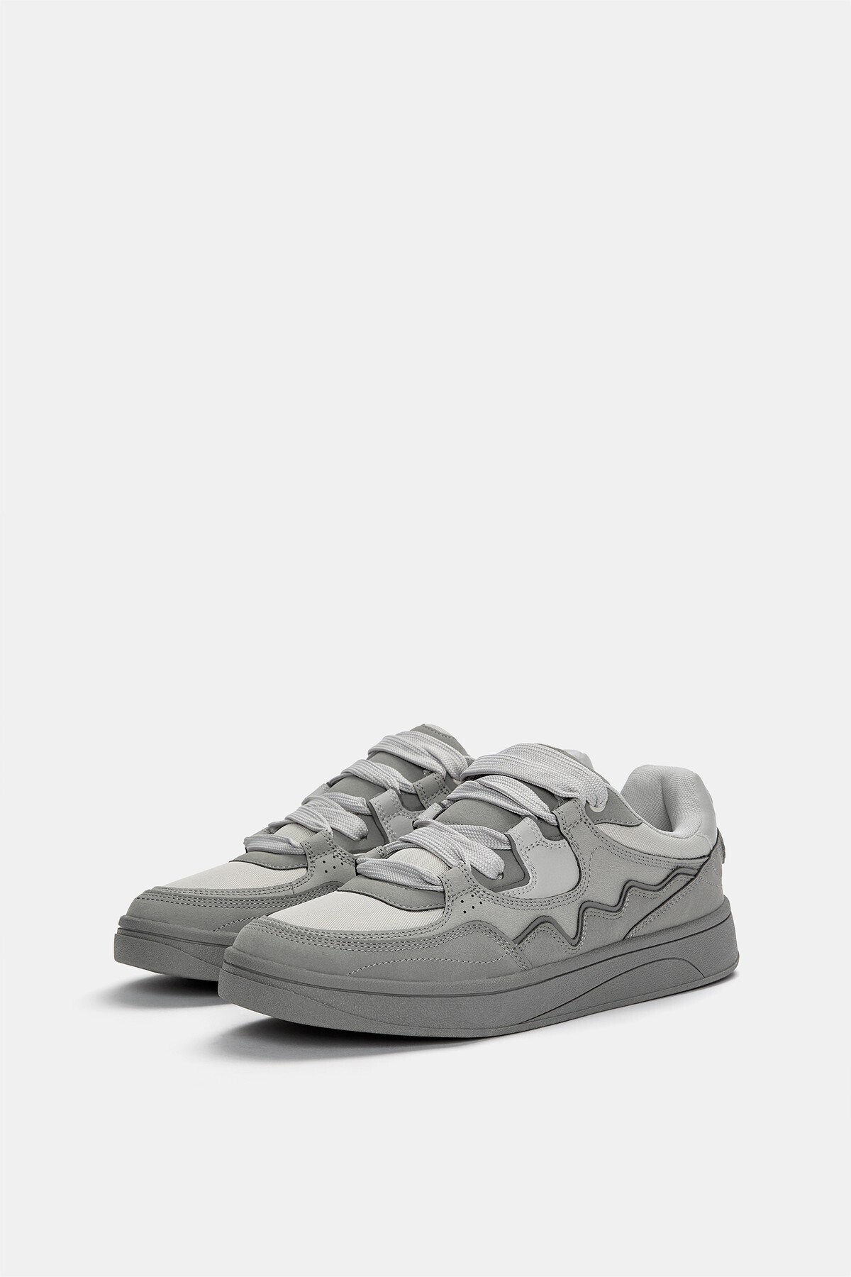 Pull & Bear-Multi-piece skater trainers 5