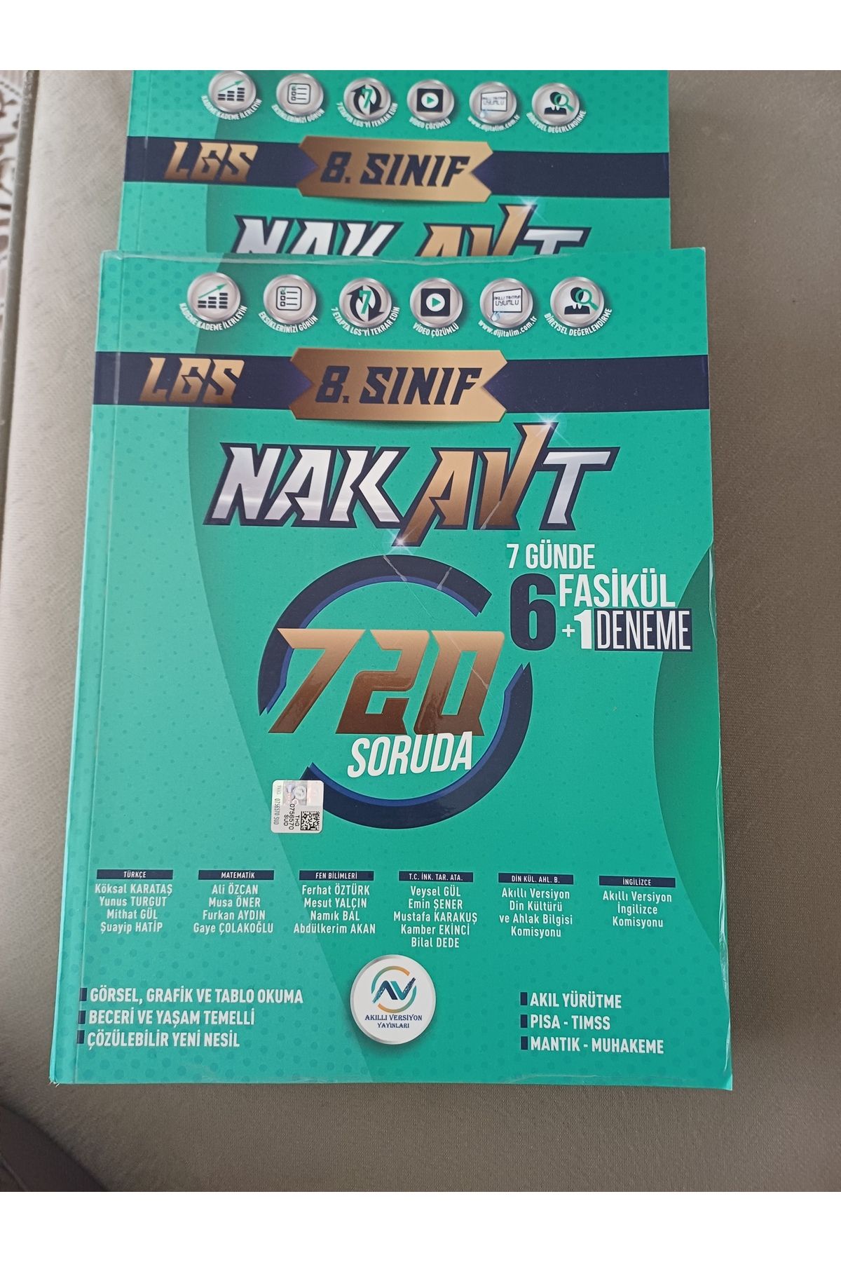 AV YAYINLARI Nakavt 8. Sınıf Lgs Kamp Tam Tekrar 2024-2025(KAMPANYALI)