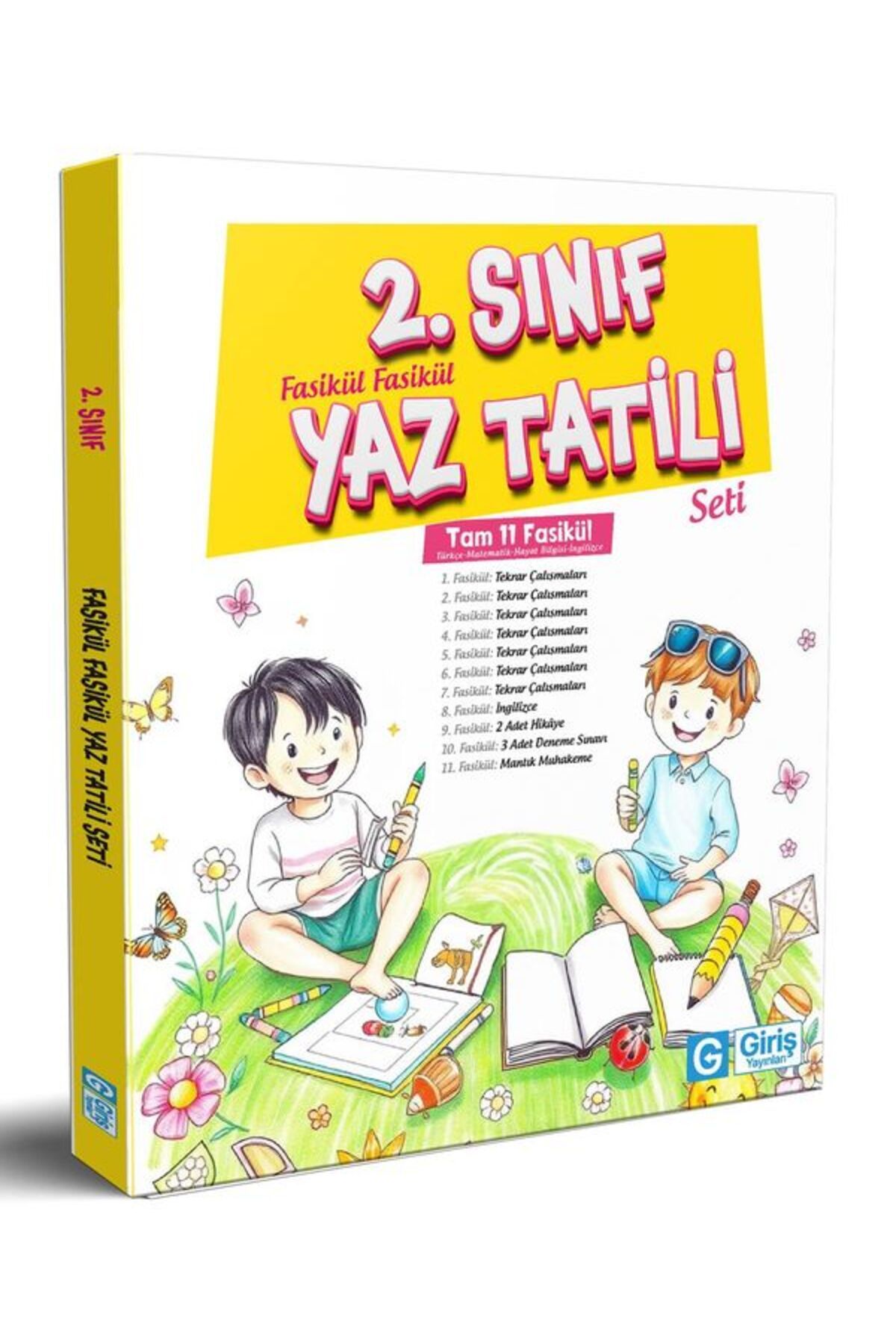 Giriş Yayınları 2 Sınıf Yaz Tatil Seti ( Fasikül Fasikül)