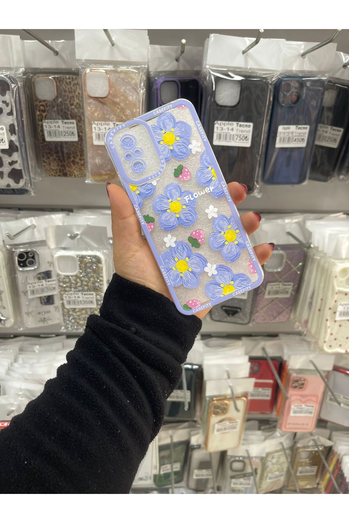 TECNOTREND Redmi Note 10/10s Uyumlu desenli şeffaf silikon kılıf