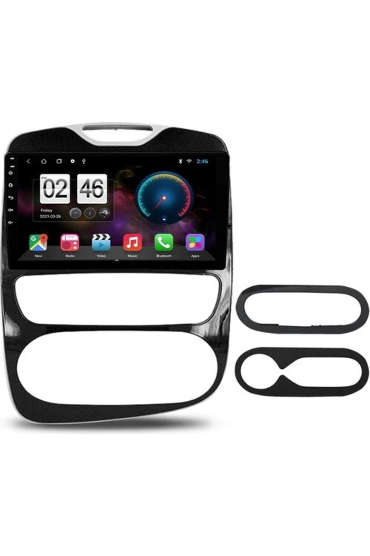 Mat Renault Clio 2017-2020 makyajlı kasa Android Multimedya Carplay 4-64 rem