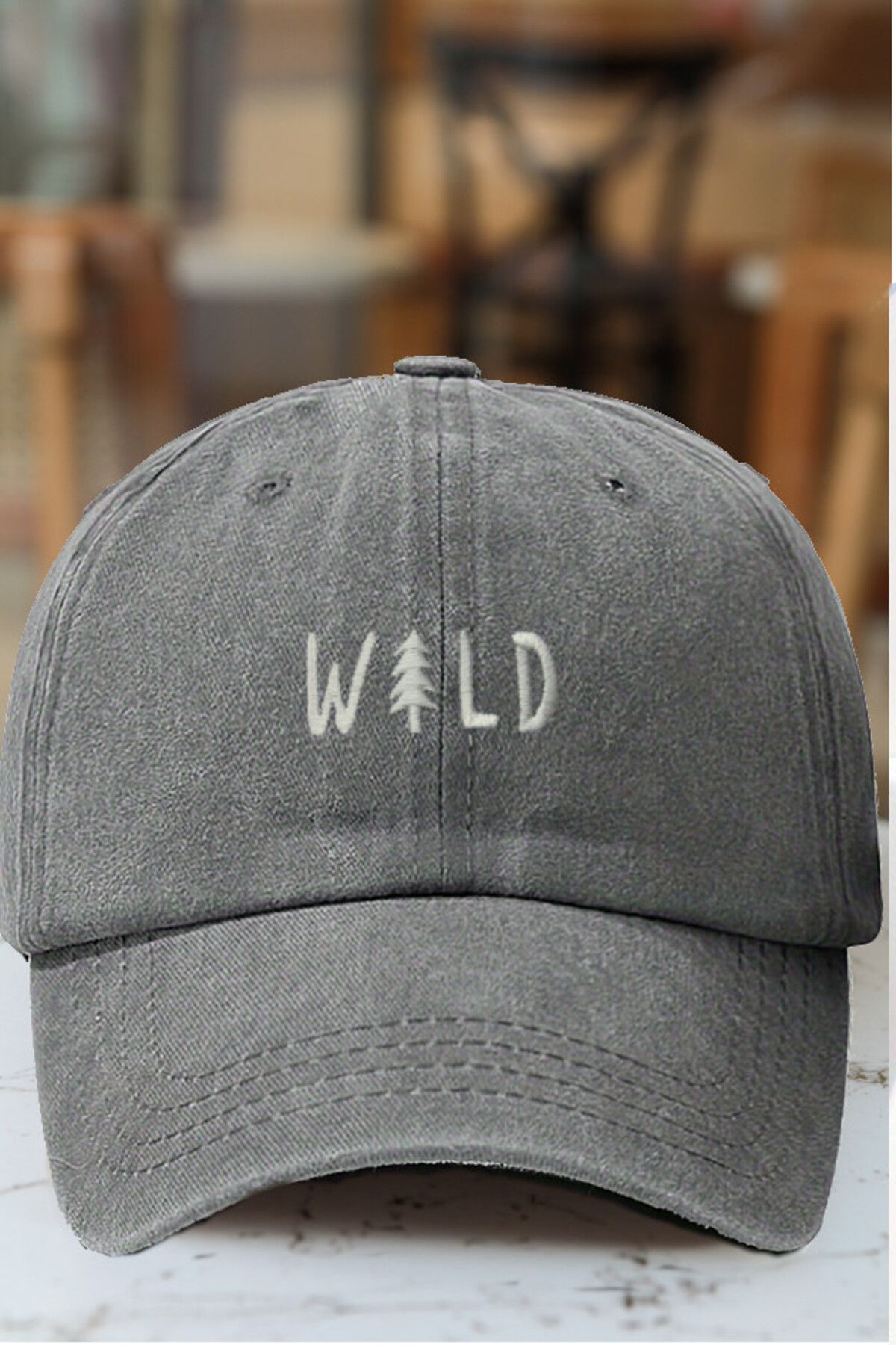 CAP BROS WİLD NAKIŞLI ESKİTME ŞAPKA