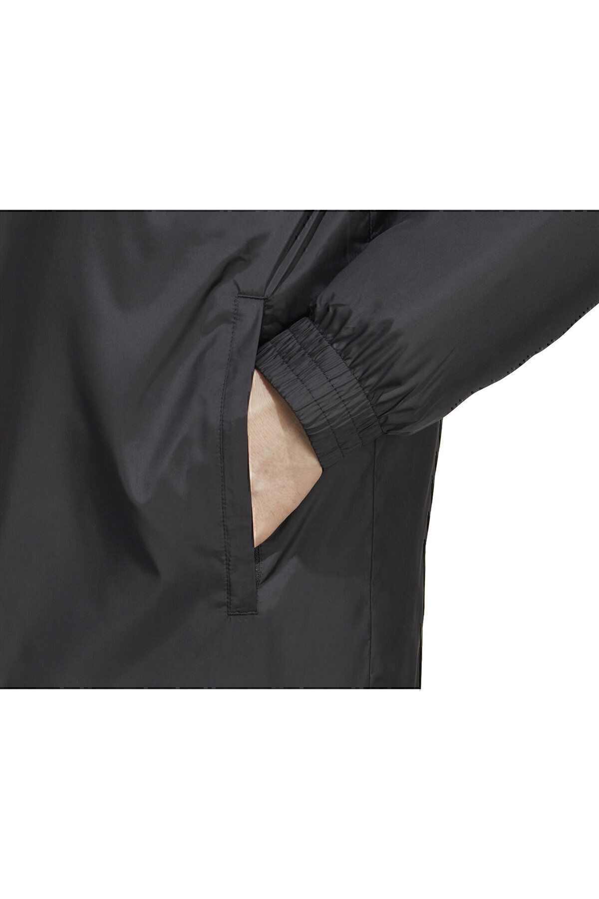 کاپشن ورزشی مشکی مردانه کت تمرینی فوتبال Ent22 Stadjkt IB6076 adidas