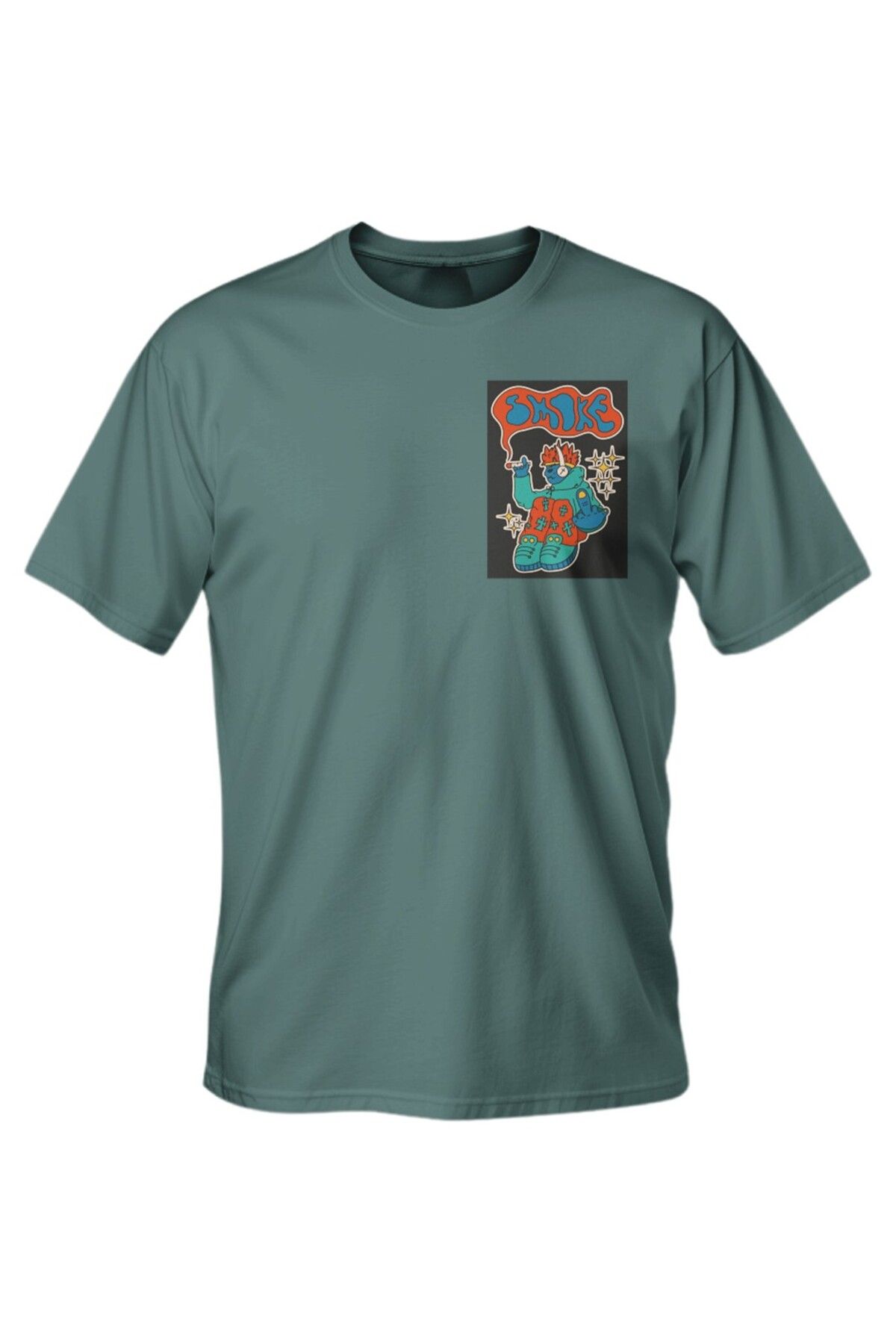 LUMARTA Regular Dont Smoke Baskılı T-Shirt