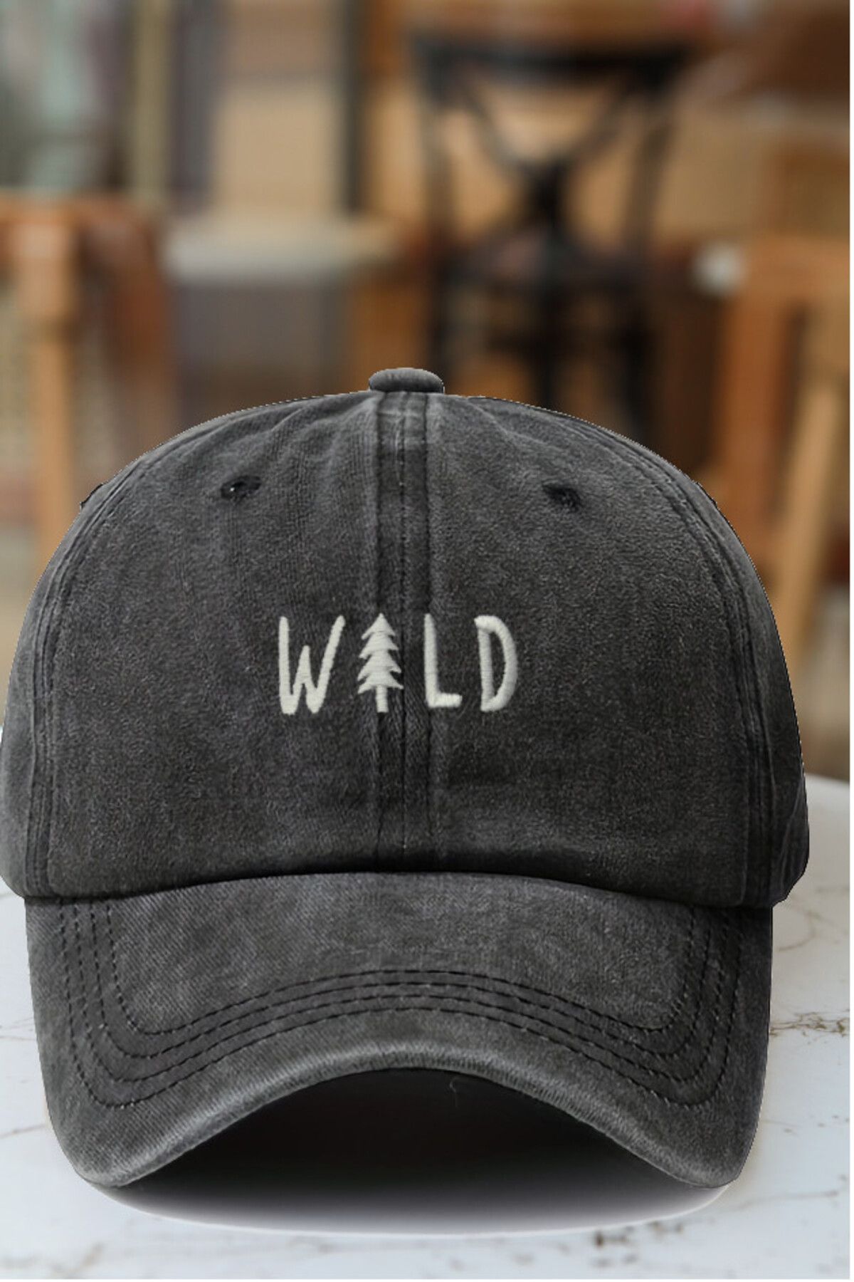 CAP BROS WİLD NAKIŞLI ESKİTME ŞAPKA