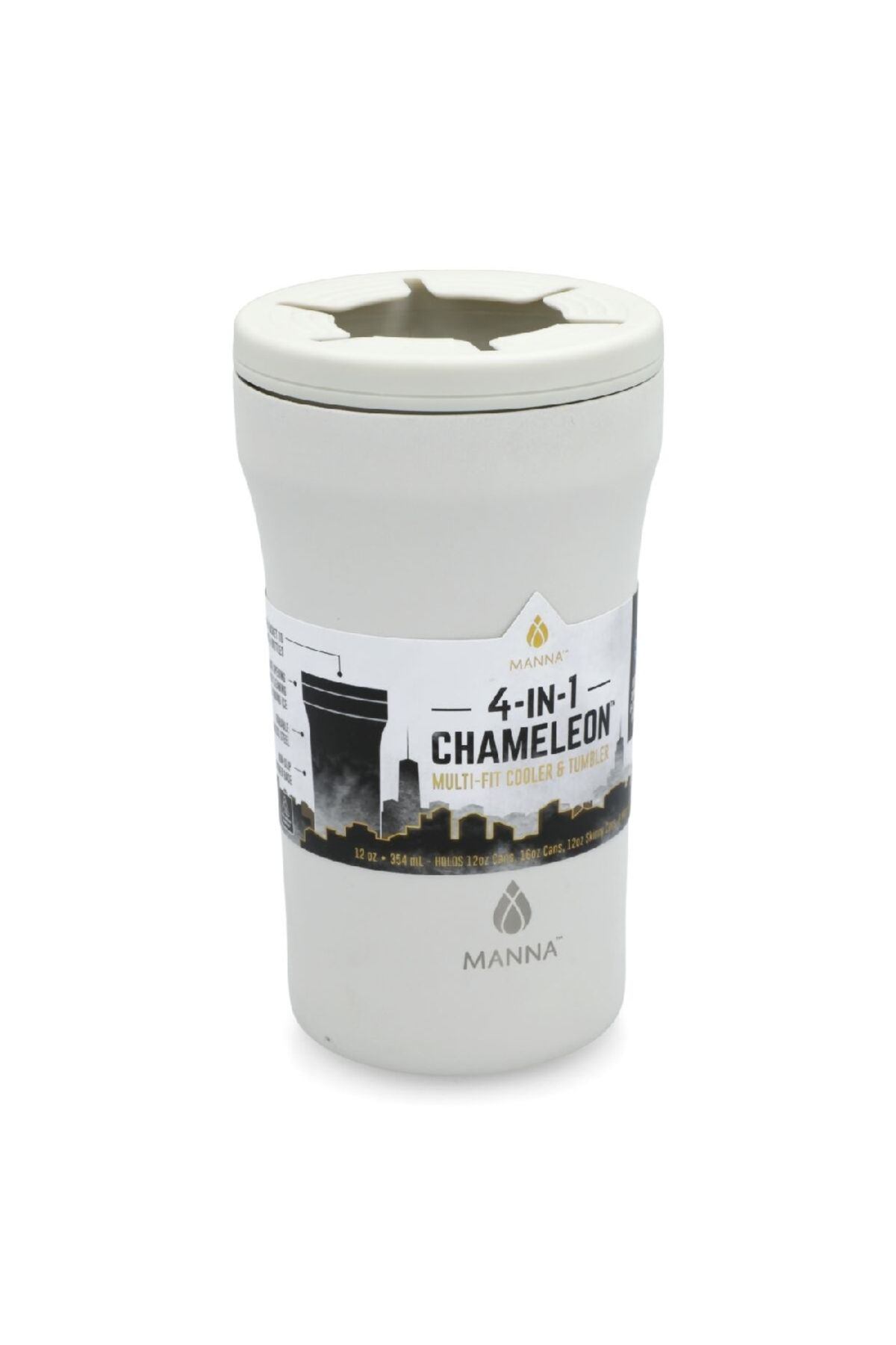 manna-4-In-1 Chameleon Multi-Fit Cooler Tumbler with Non-Slip Base 355 ml 2