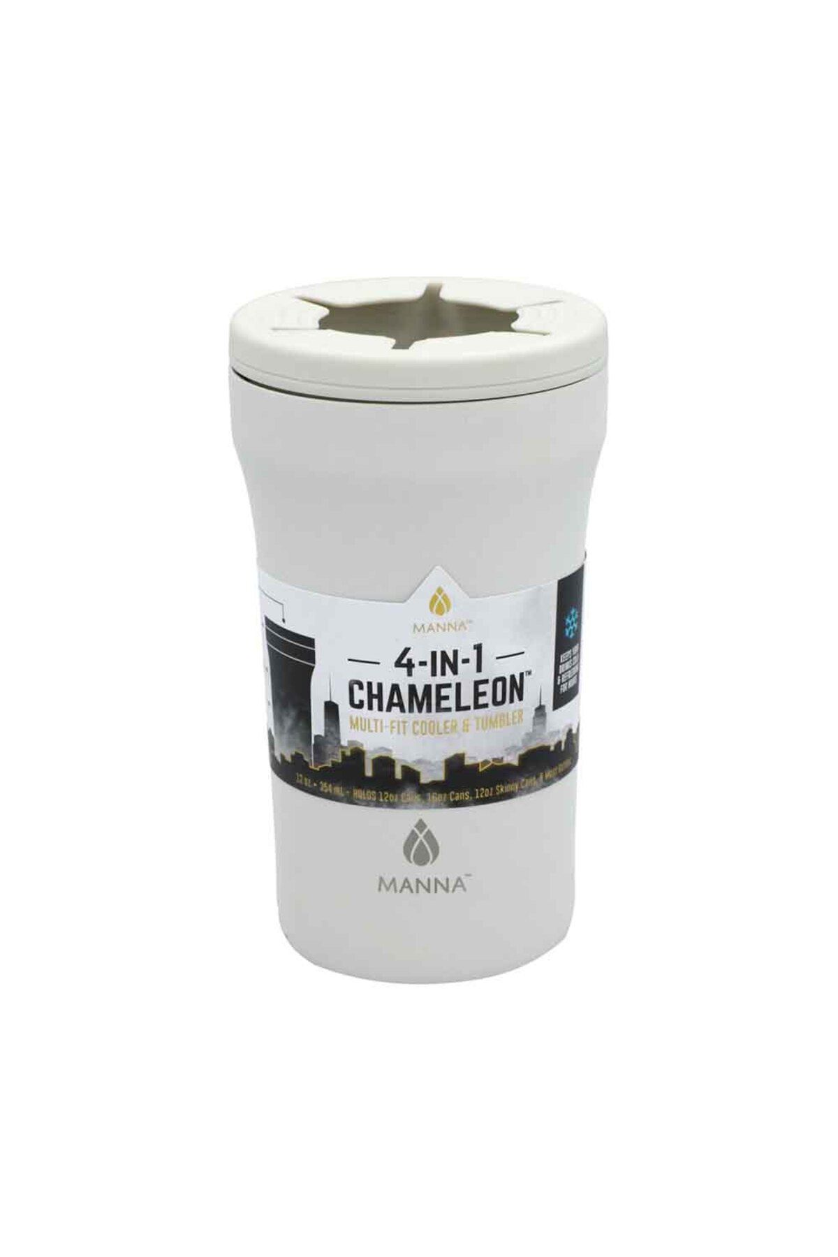 manna-4-In-1 Chameleon Multi-Fit Cooler Tumbler with Non-Slip Base 355 ml 1