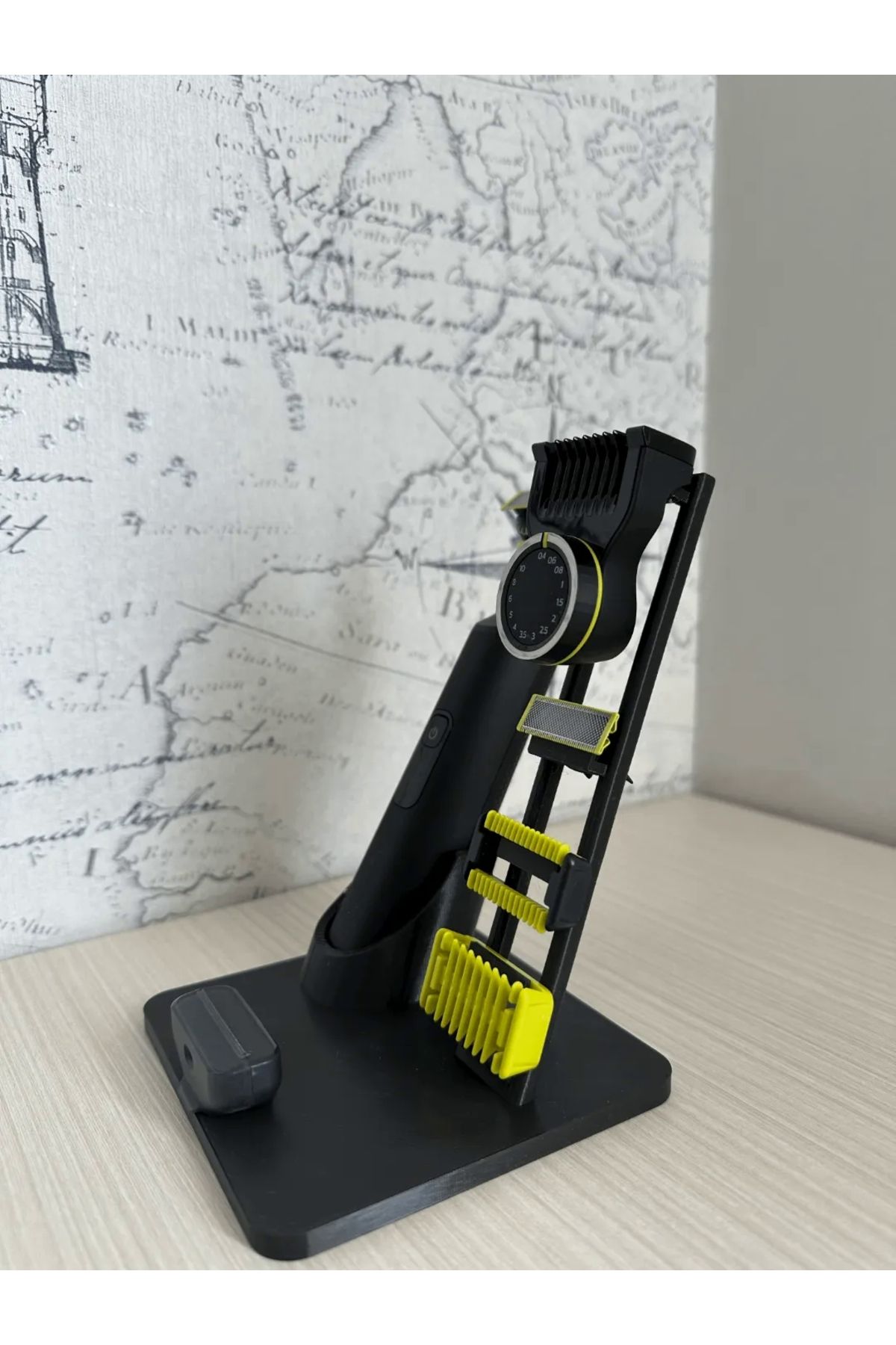 3dmakers Tıraş Makinesi Standı - Dikey Organizer Aparat (OneBlade Uyumlu)