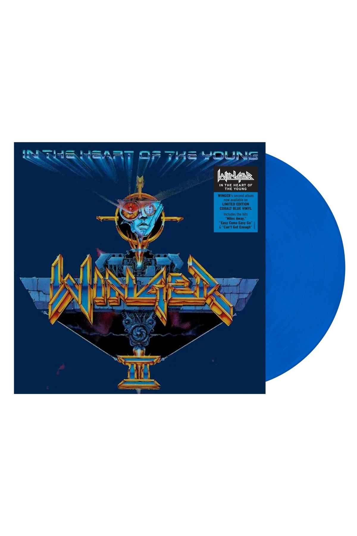 Eskişehir Plak WINGER – In The Heart Of The Young (COBALT BLUE VINYL)