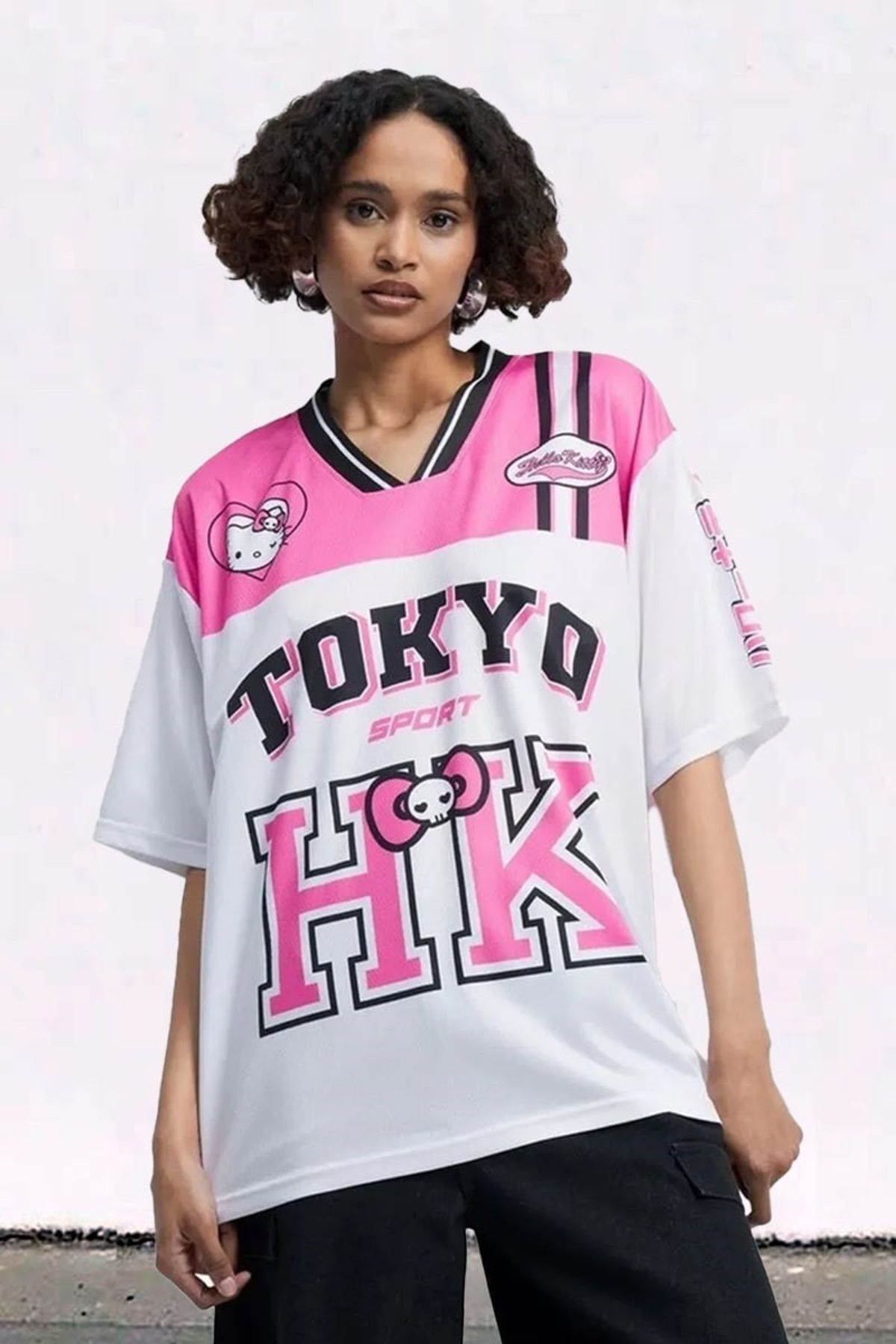 Karakedi Hello Kitty Tokyo Sport HK Forma Unisex T-shirt