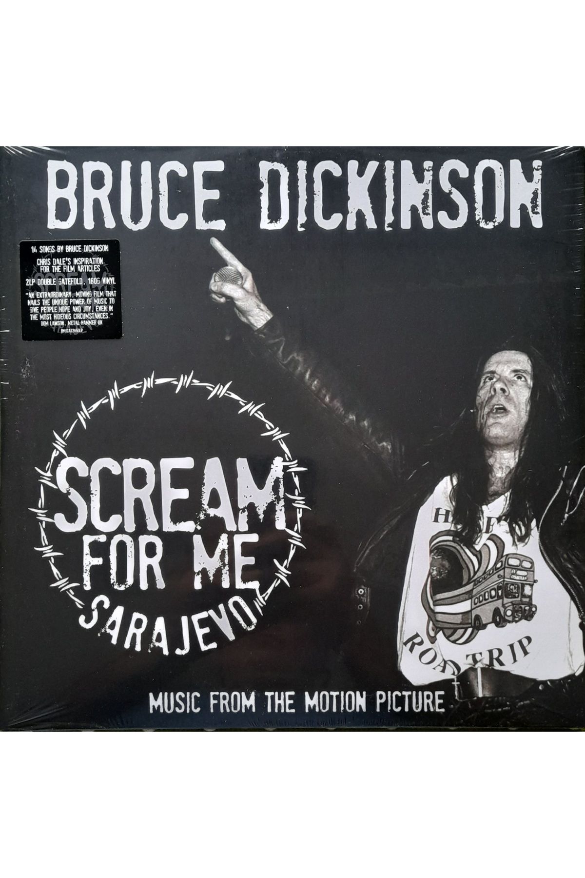 Eskişehir Plak BRUCE DICKINSON – Scream For Me Sarajevo 2LP