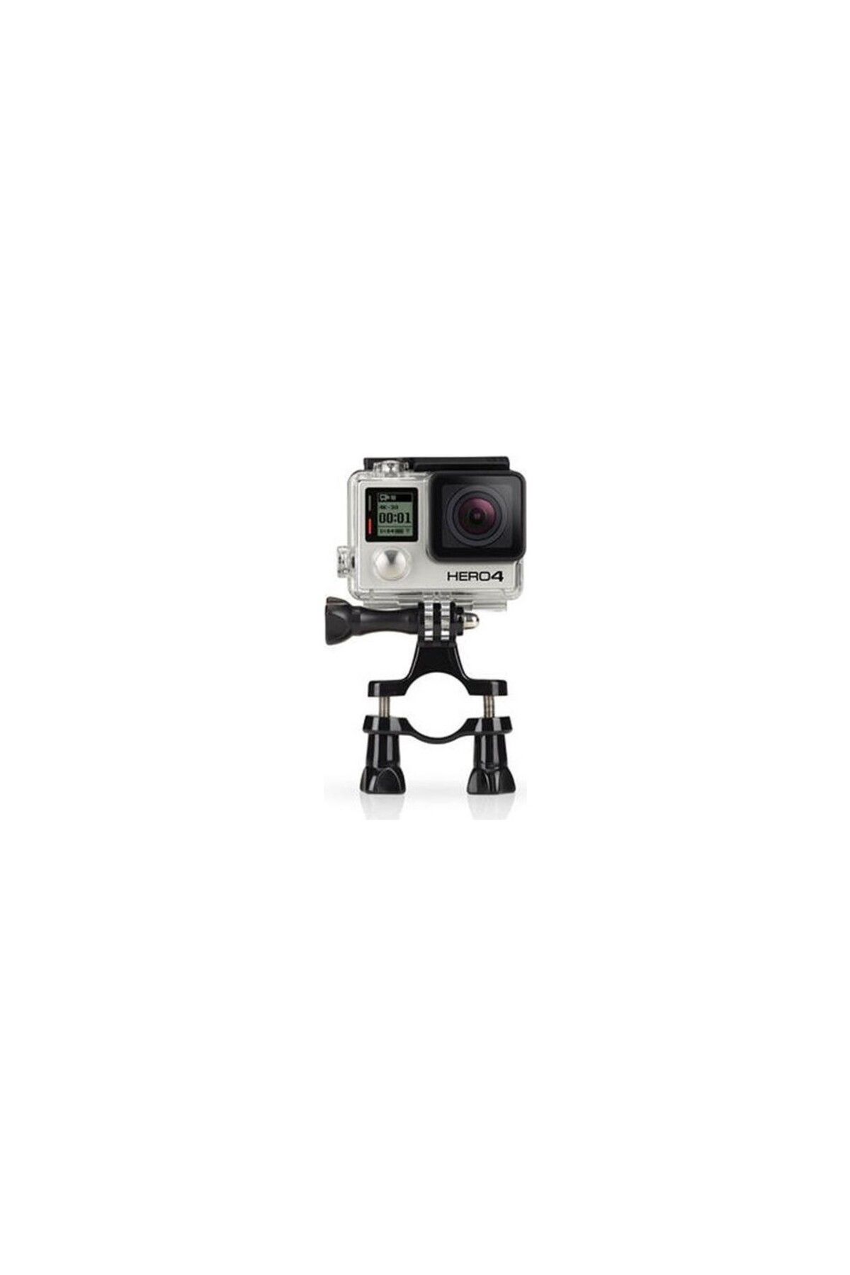 Markacase Gopro 5-4-3-3+-2 Ve Session Modelleri İçin Biklet Gidon Aparatı Oval Çok Açı Tutucu