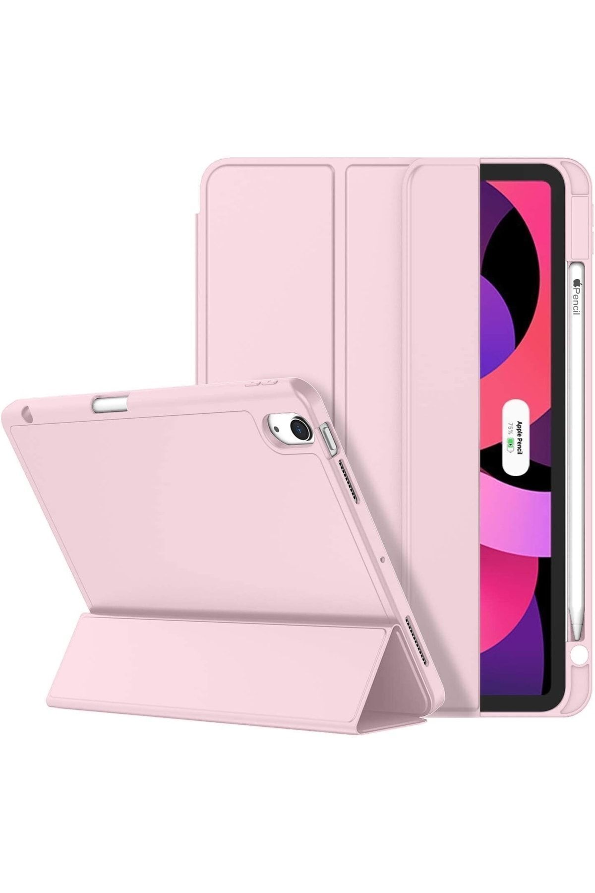 Store İpad Air 11inç M2/m3 Air 4/5.nesil 10.9 Uyumlu Kılıf Pen Charge Kalem Bölmeli