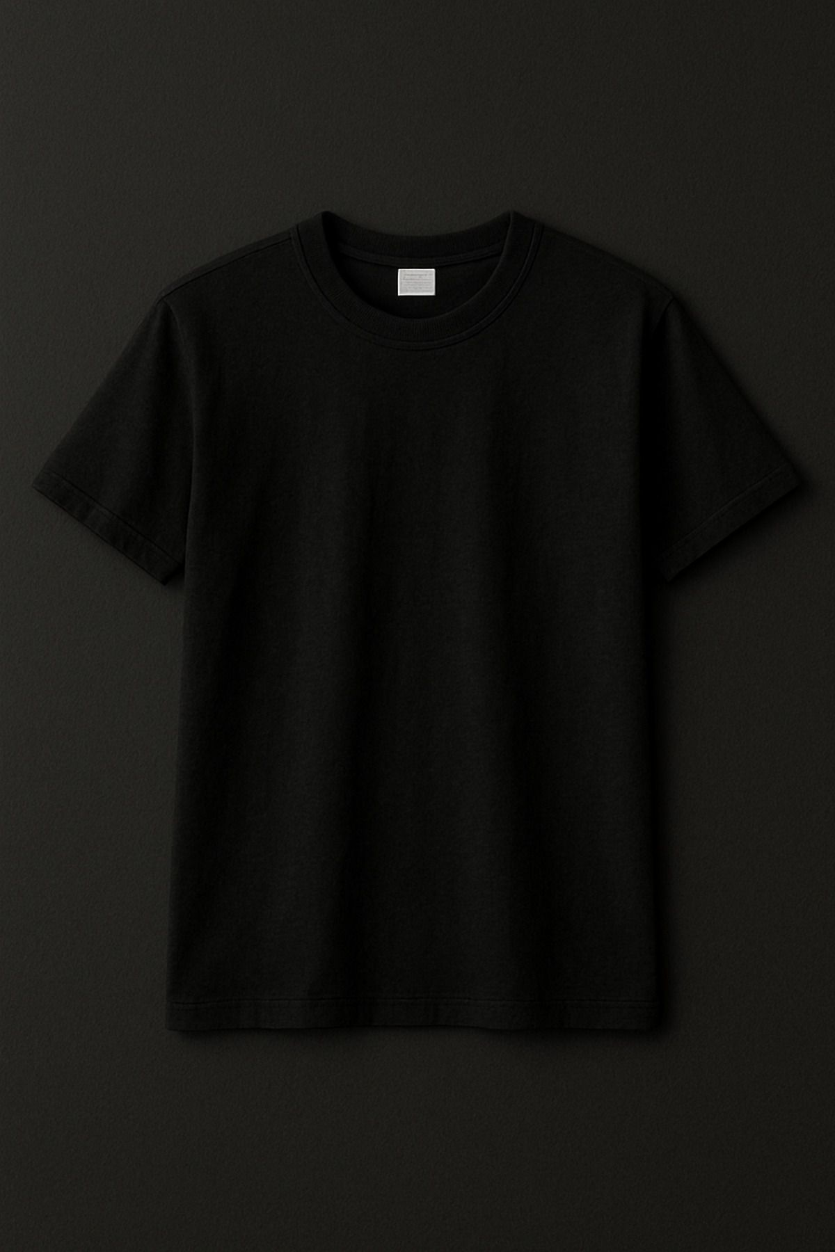 sastre atelier Premium Unisex Basic Düz Renk Baskısız Tişört