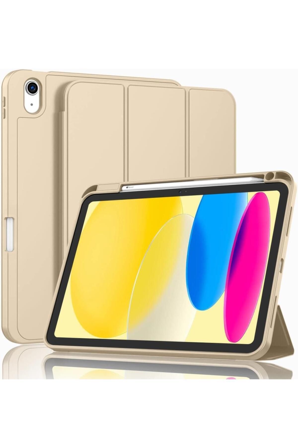 Store Apple Ipad Air 11inç M2/m3 Air 4/5.nesil 10.9 Uyumlu Kılıf Pen Charge Kalem Bölmeli