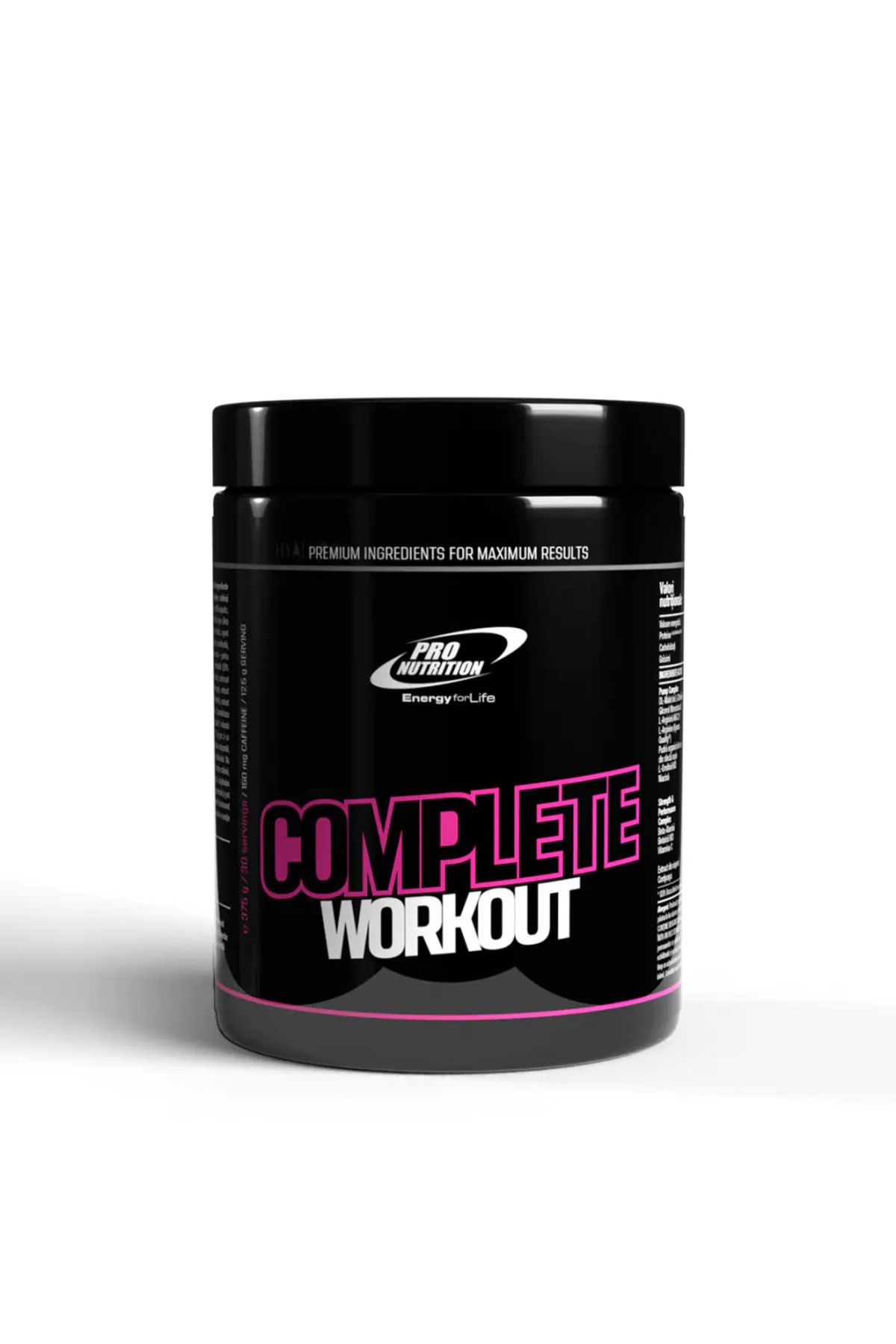 Pro Nutrition Pre-workout Antrenament, Complete Workout Blood Orange 375g - One Size