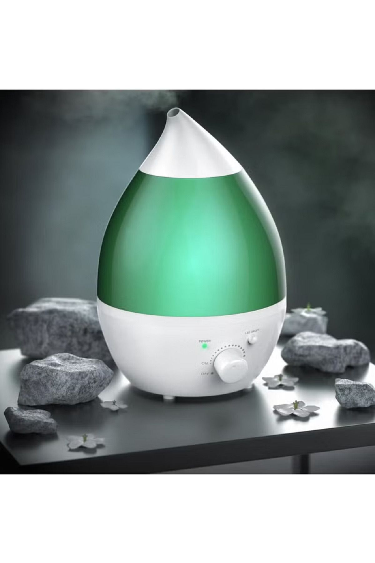 Denx-مرطب هواء برذاذ بارد مع زيوت عطرية DX2534، موزع ذكي | موزع على شكل قطرة ماء 5