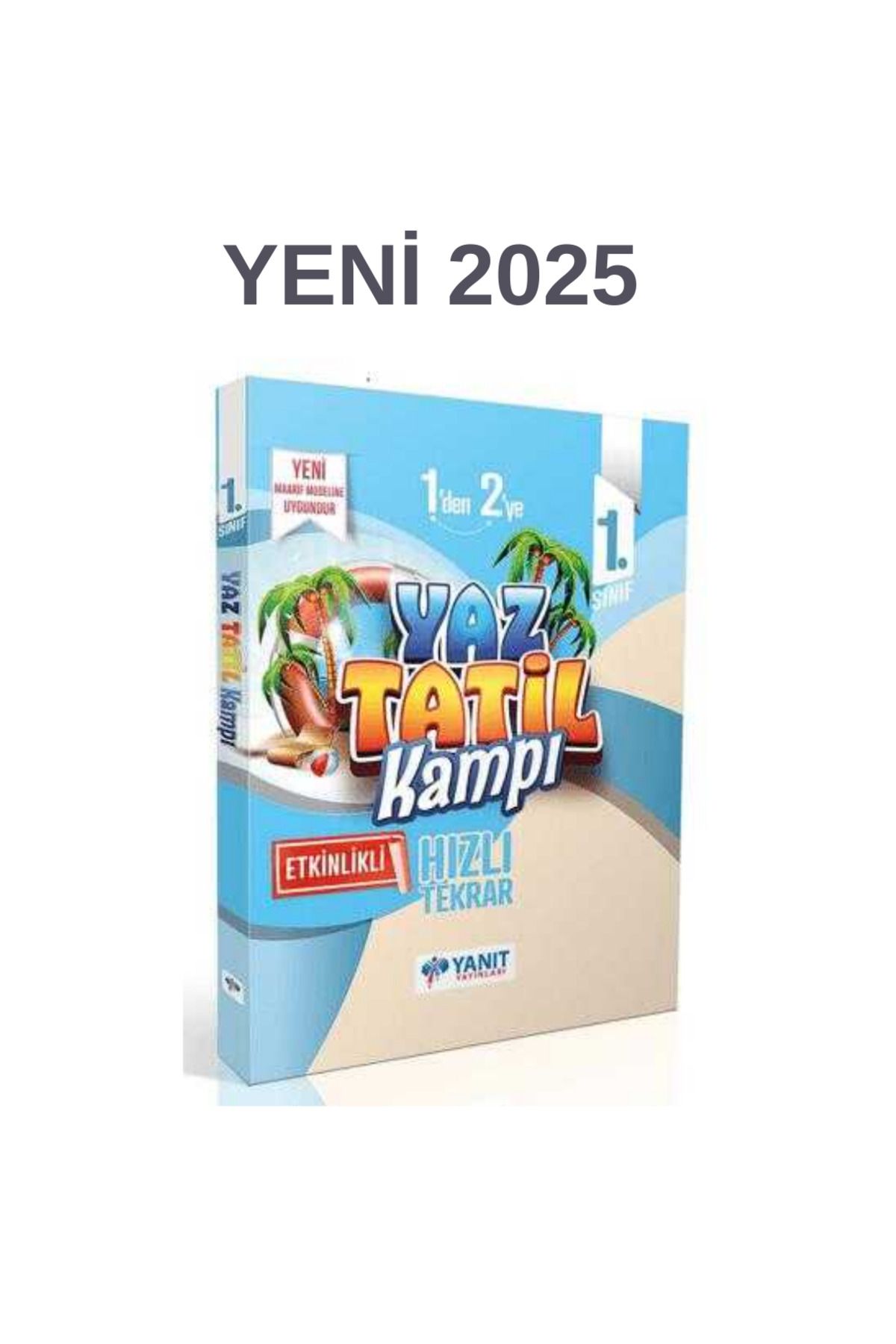 Yanıt Yayınları Yanıt Yayınları 1. Sınıf Yaz Tatil Kamp Kitabı 2025 YENİ MÜFREDAT 160 SYF.