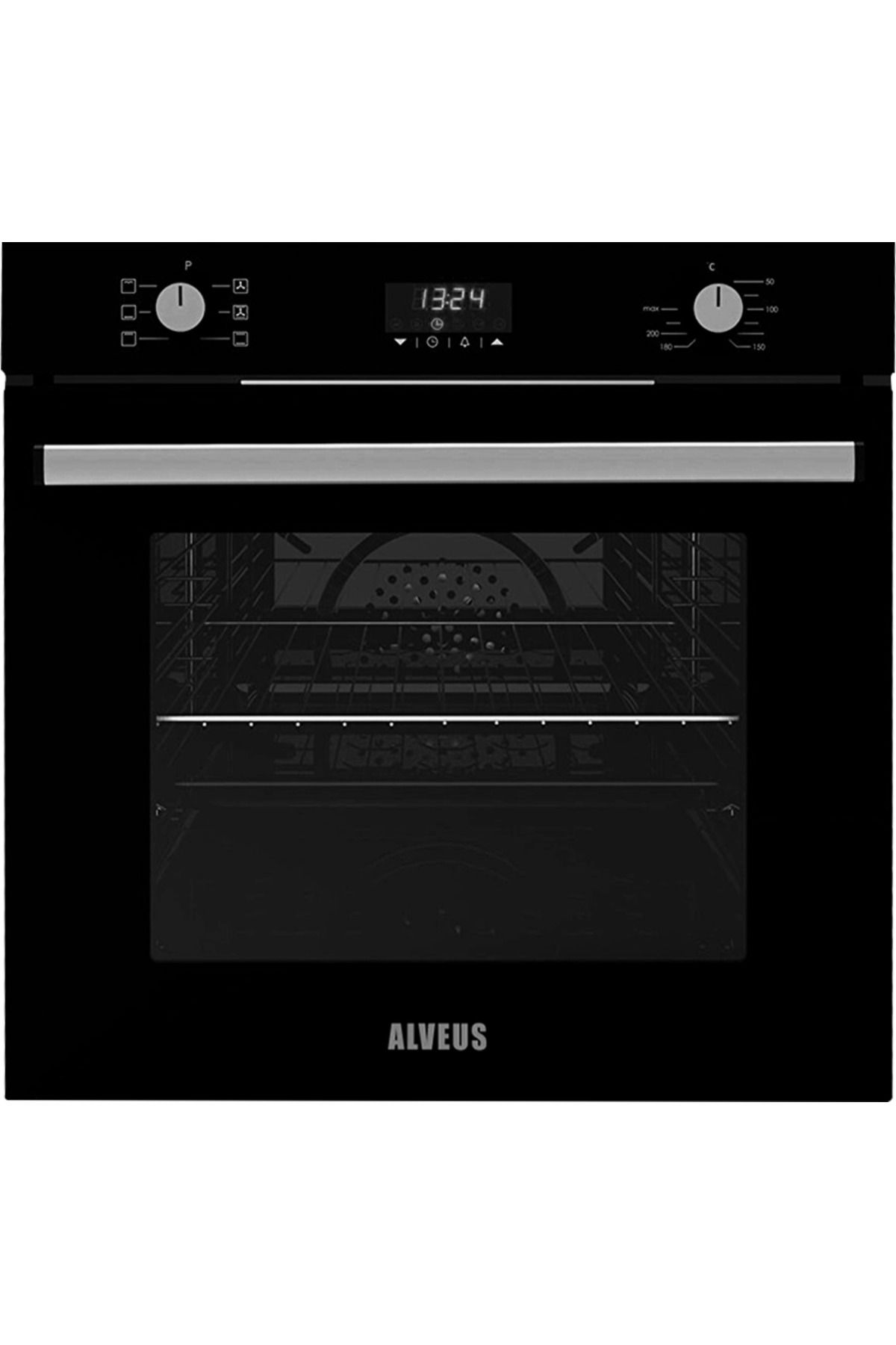 Alveus Mfa 627 Siyah Ankastre Fırın