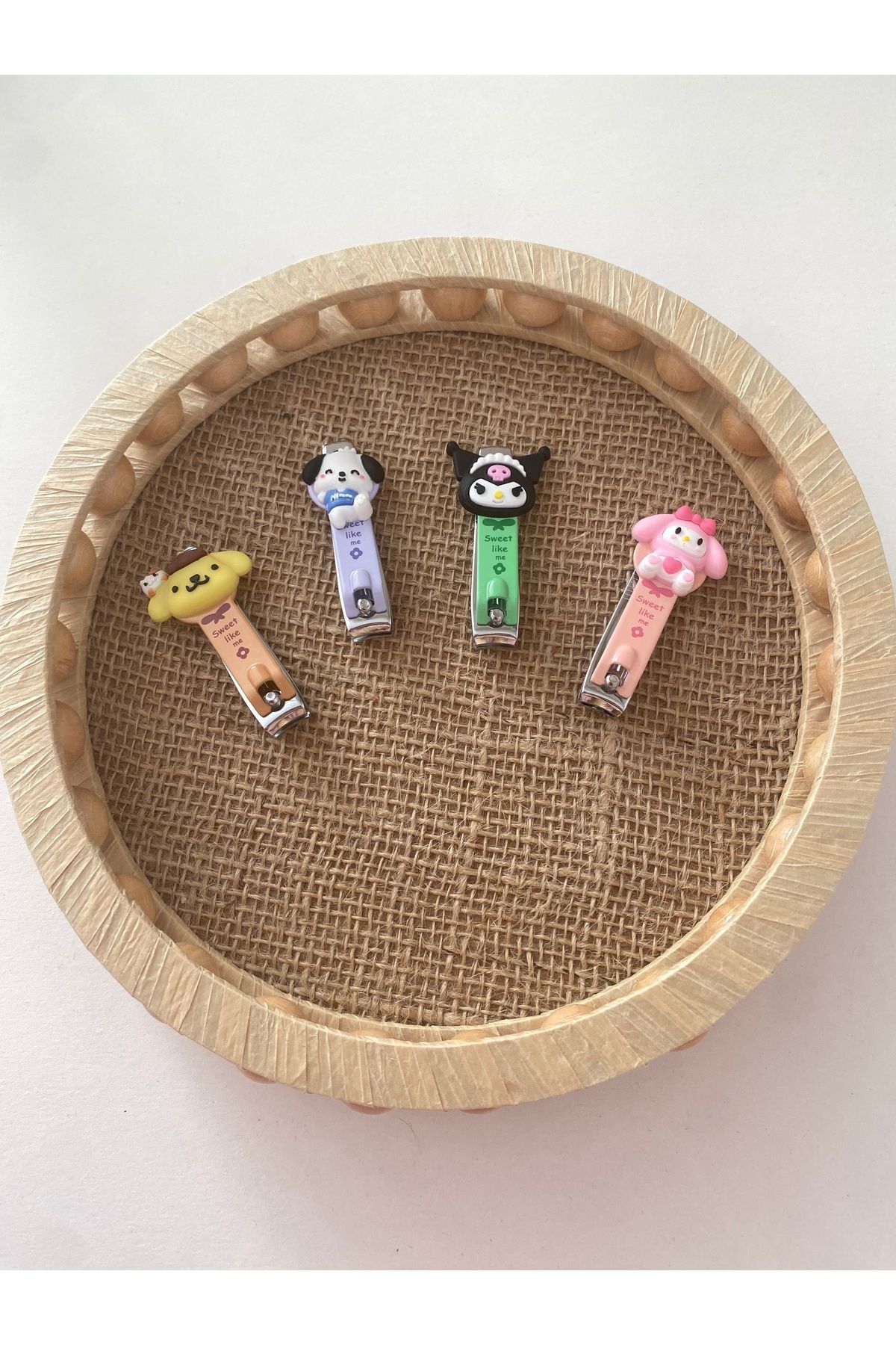 Balbadem baby kids Sevimli karakterli bebek ve çocuk tırnak makası Güvenli ve ergonomik