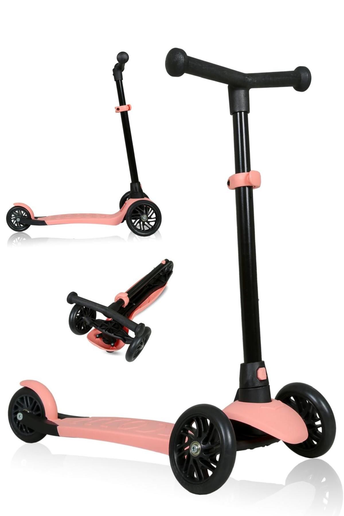 Freebebek 3 Tekerli Yükseklik Ayarlı Scooter (44-62 cm yükseklik ayarı) 50 kilo