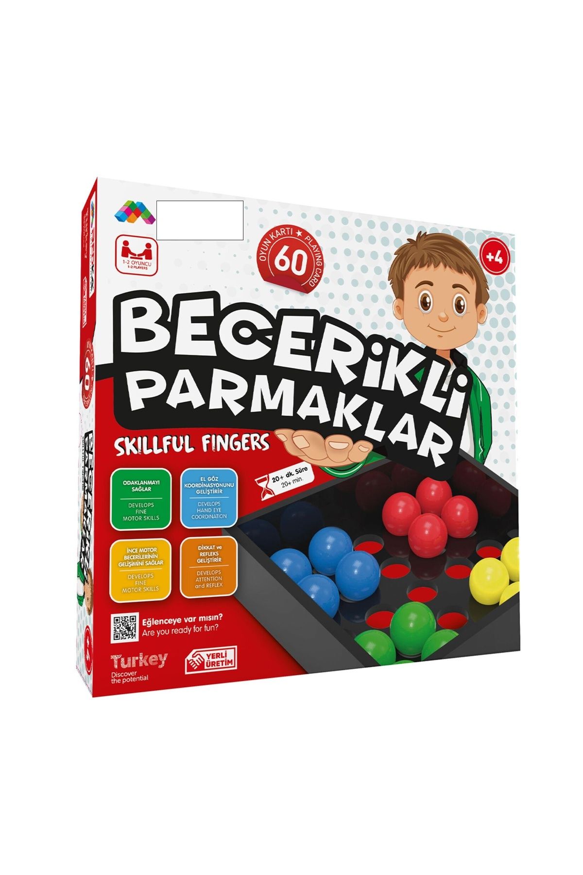 KILIÇASLAN SHOP BECERİKLİ PARMAKLAR ZEKA ,MANTIK VE STRATEJİ OYUNU 4+ YAŞ