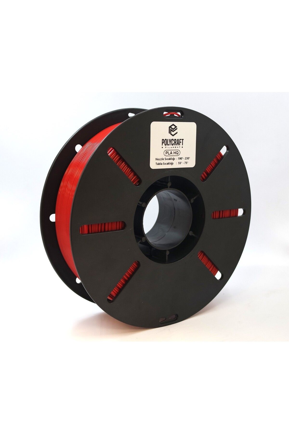 POLYCRAFT FILAMENT Polycraft Pla Hq Filament 1.75 mm - 1 kg - Bayrak Kırmızı
