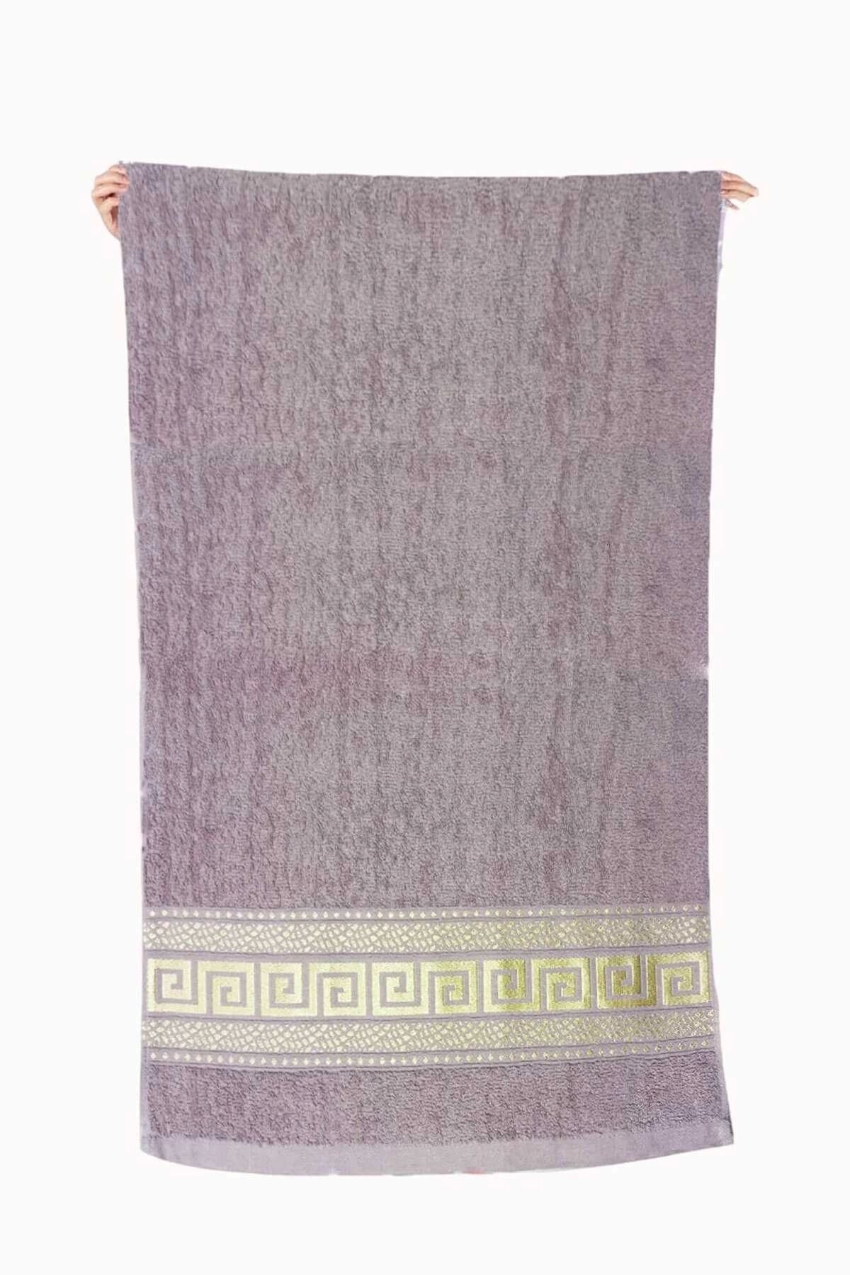 Mira Home Nayra %100 Pamuklu Banyo Havlusu 70x140 Cm Mor