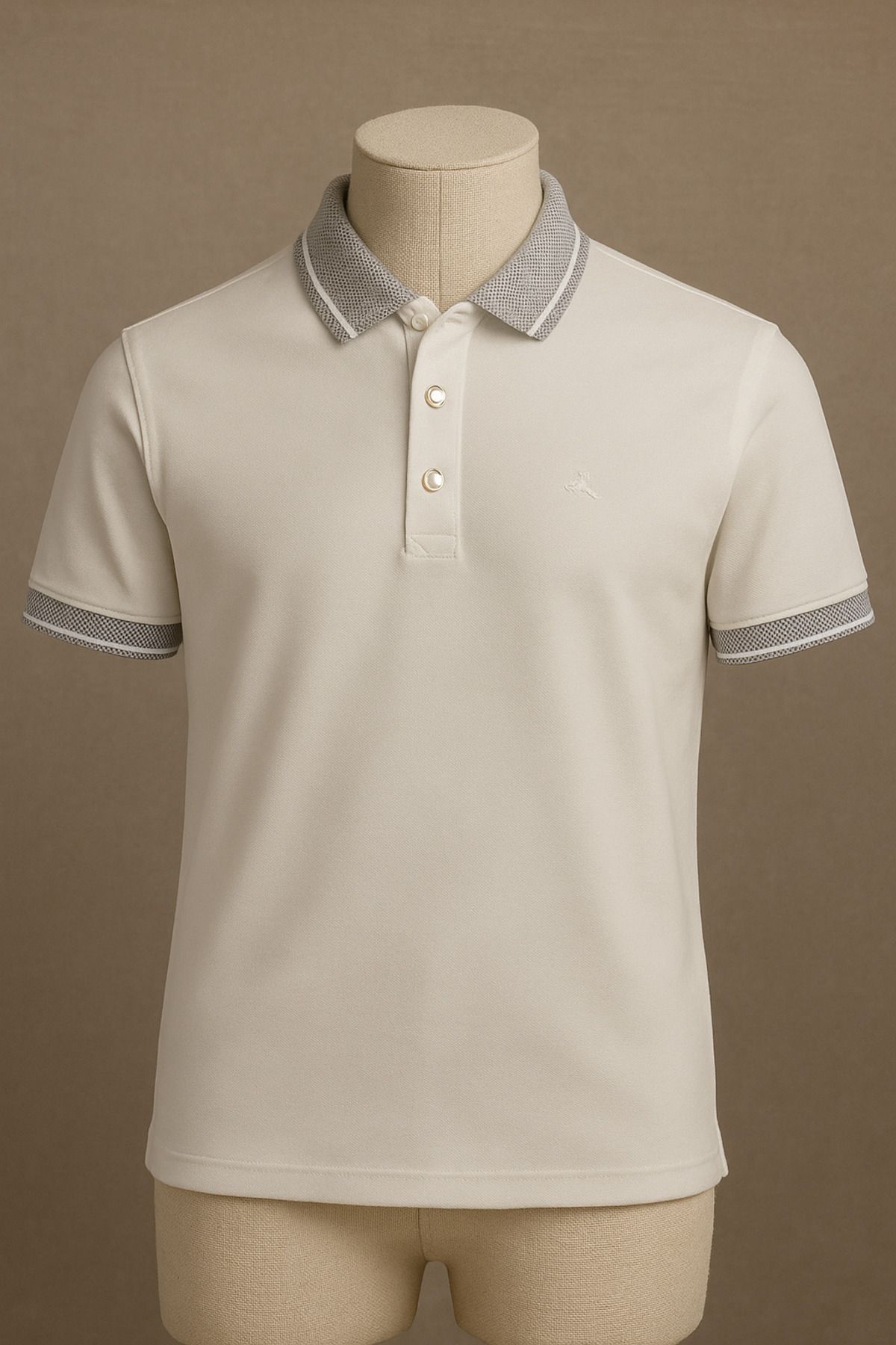 TROYLİFE Erkek Polo Yaka Kısa Kollu Yumuşak T-shirt